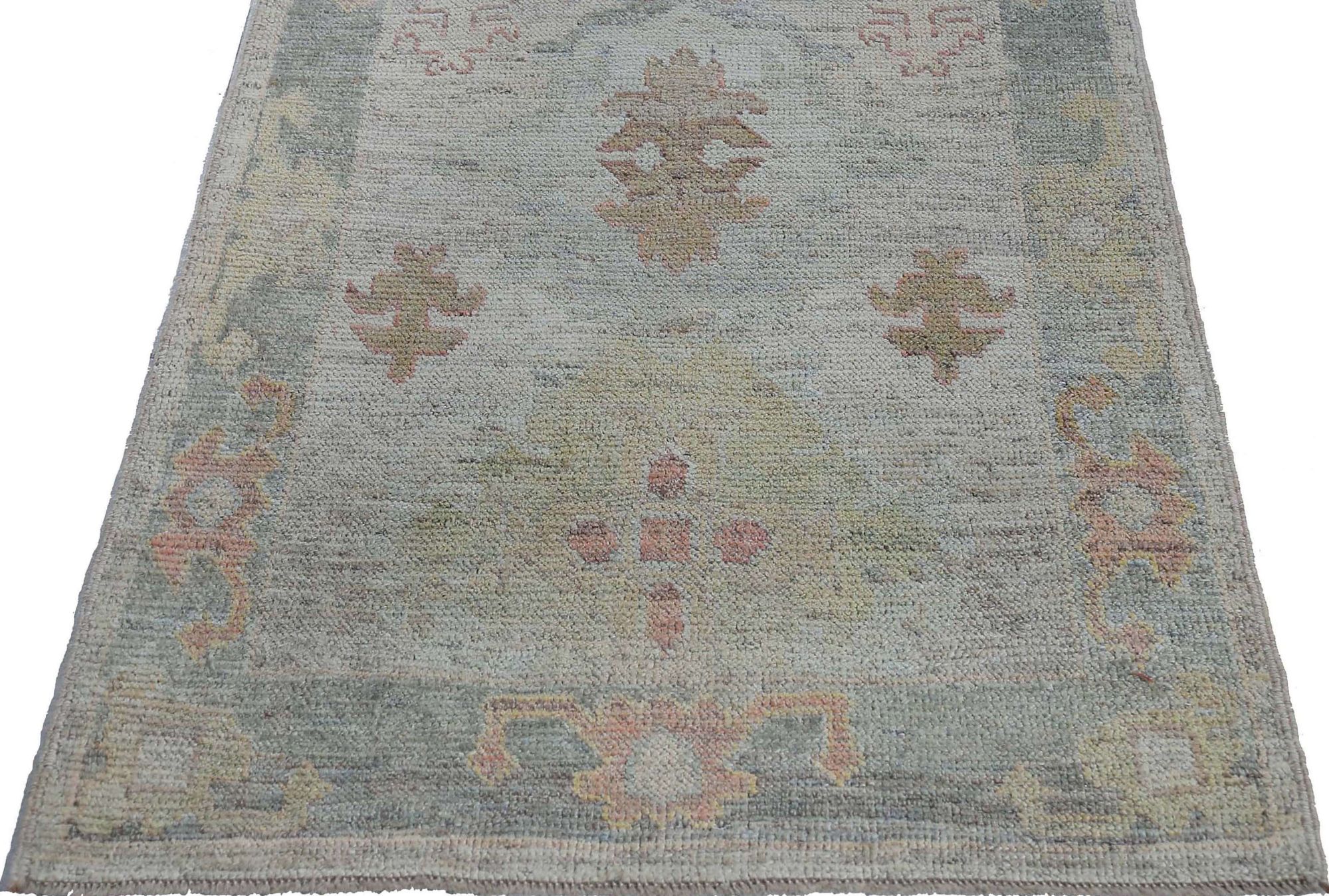 Thumbnail 6 for Turkey Oushak Tribal Rug 95454