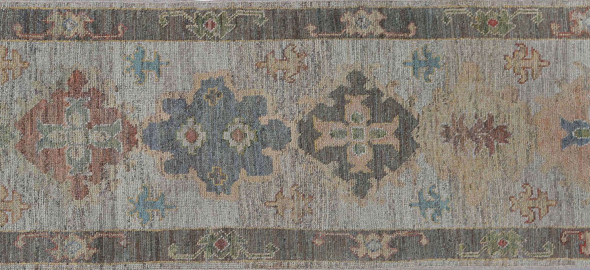 Thumbnail 8 for Turkey Oushak Tribal Rug 95456