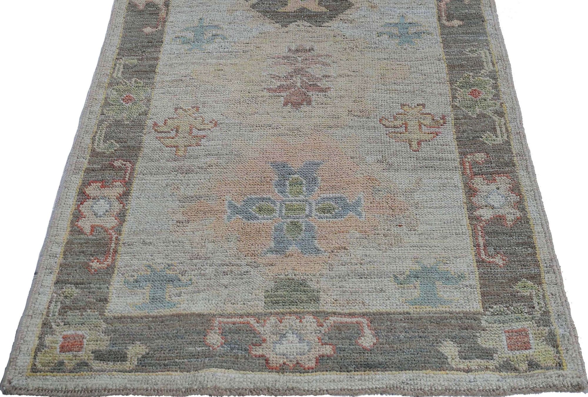 Thumbnail 6 for Turkey Oushak Tribal Rug 95456