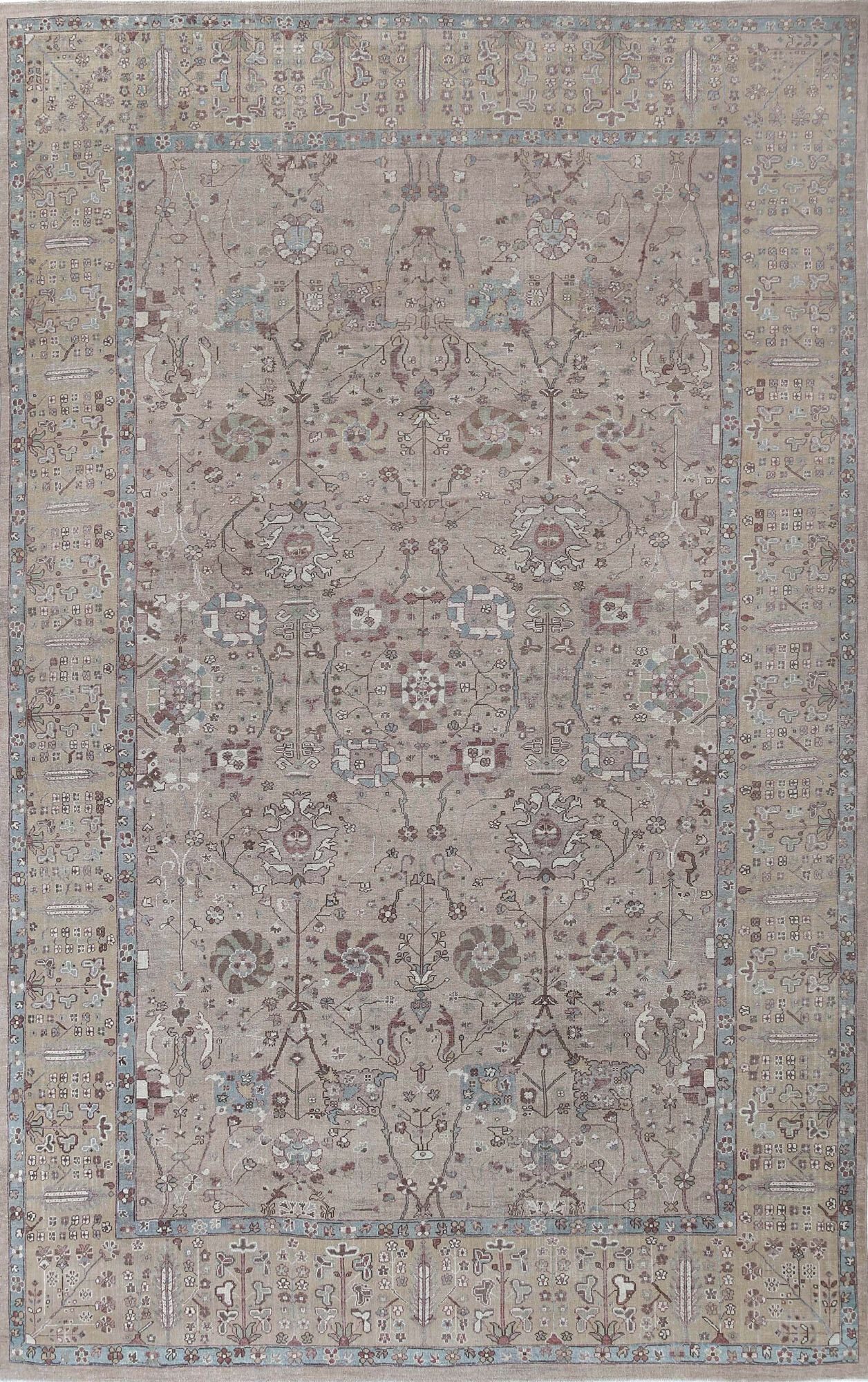 Thumbnail 6 for Turkey Sultanabad Tribal Rug 95459