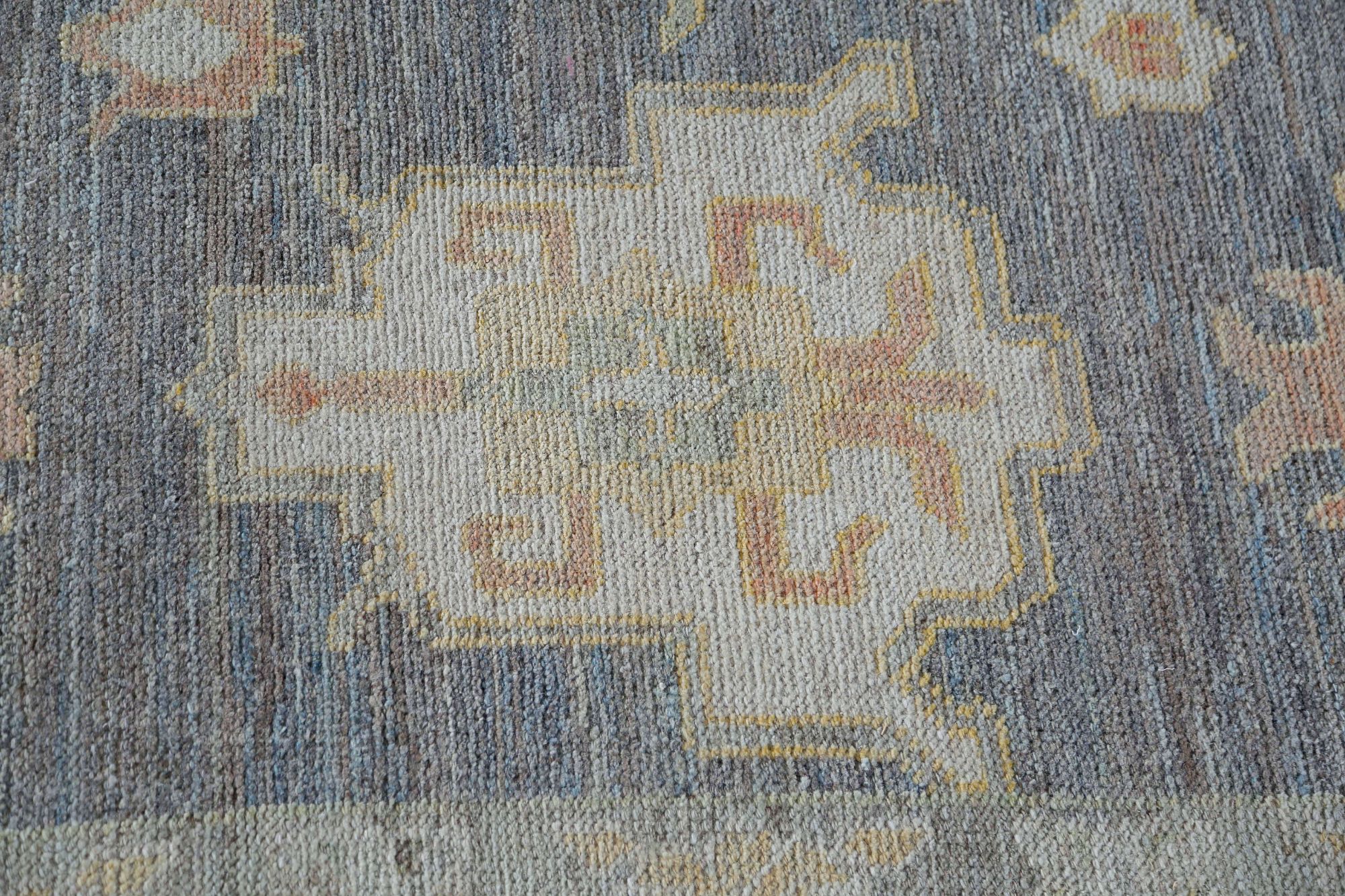 Thumbnail 3 for Turkey Oushak Tribal Rug 95460