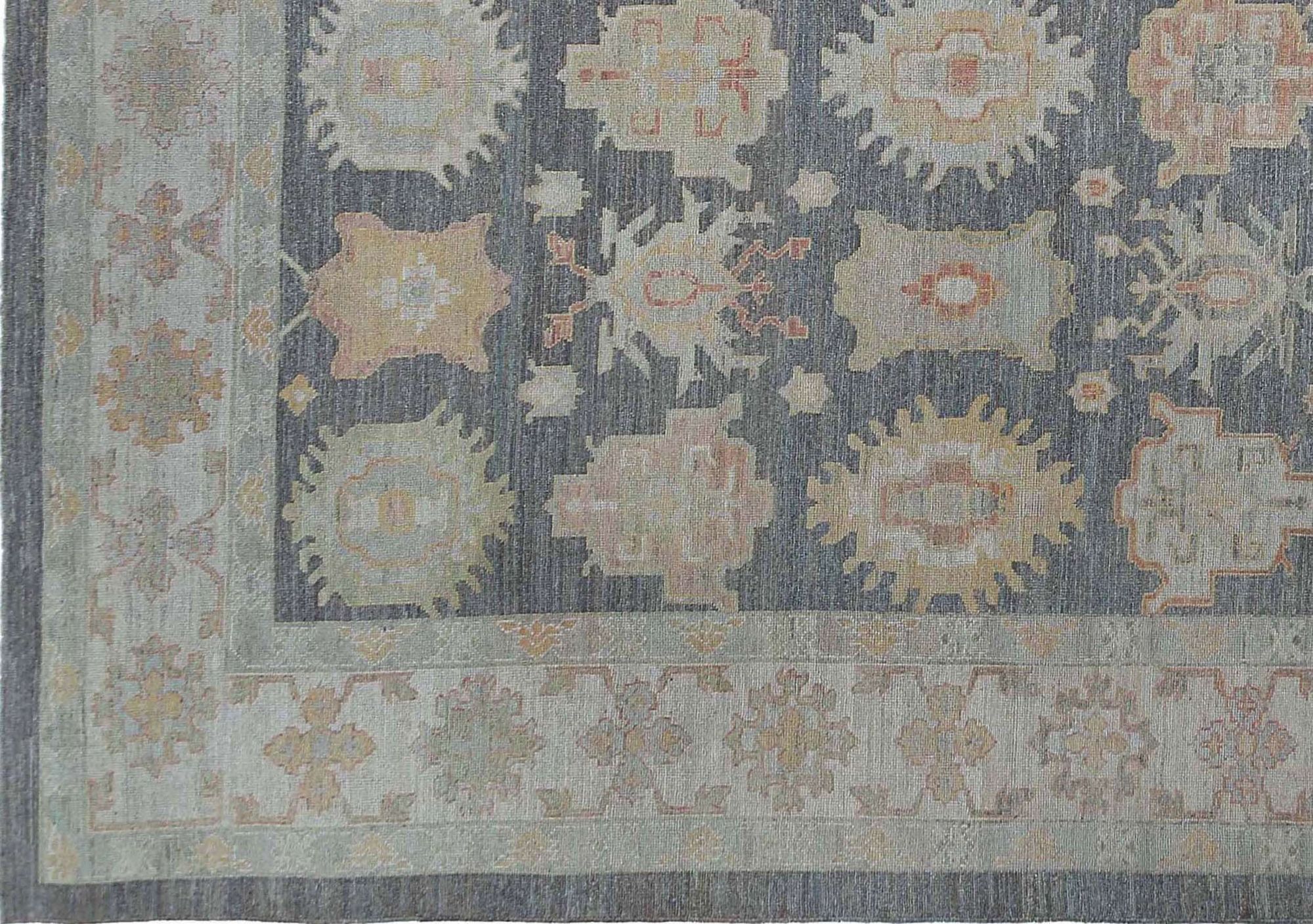 Thumbnail 14 for Turkey Oushak Tribal Rug 95460