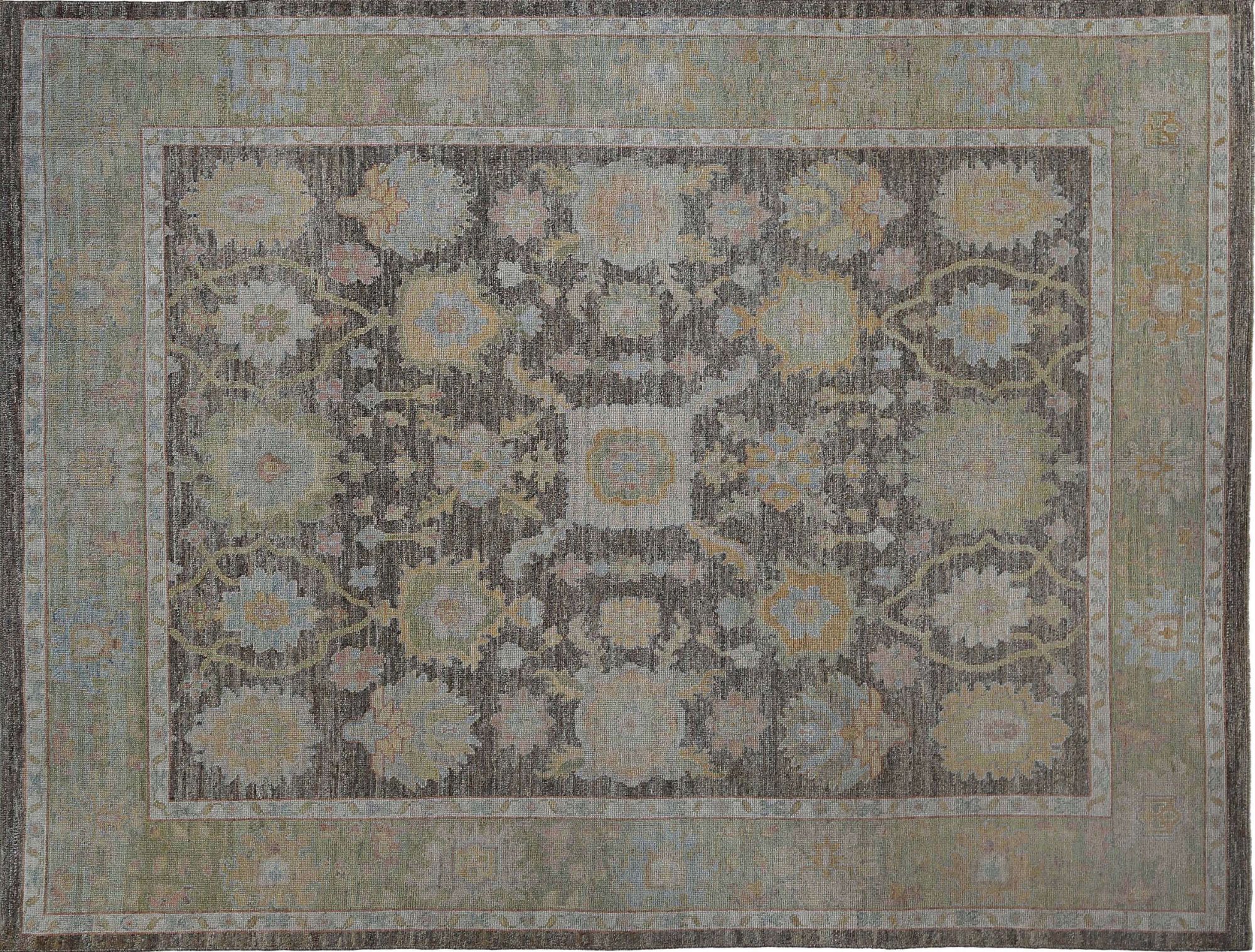 Thumbnail 4 for Turkey Oushak Tribal Rug 95461