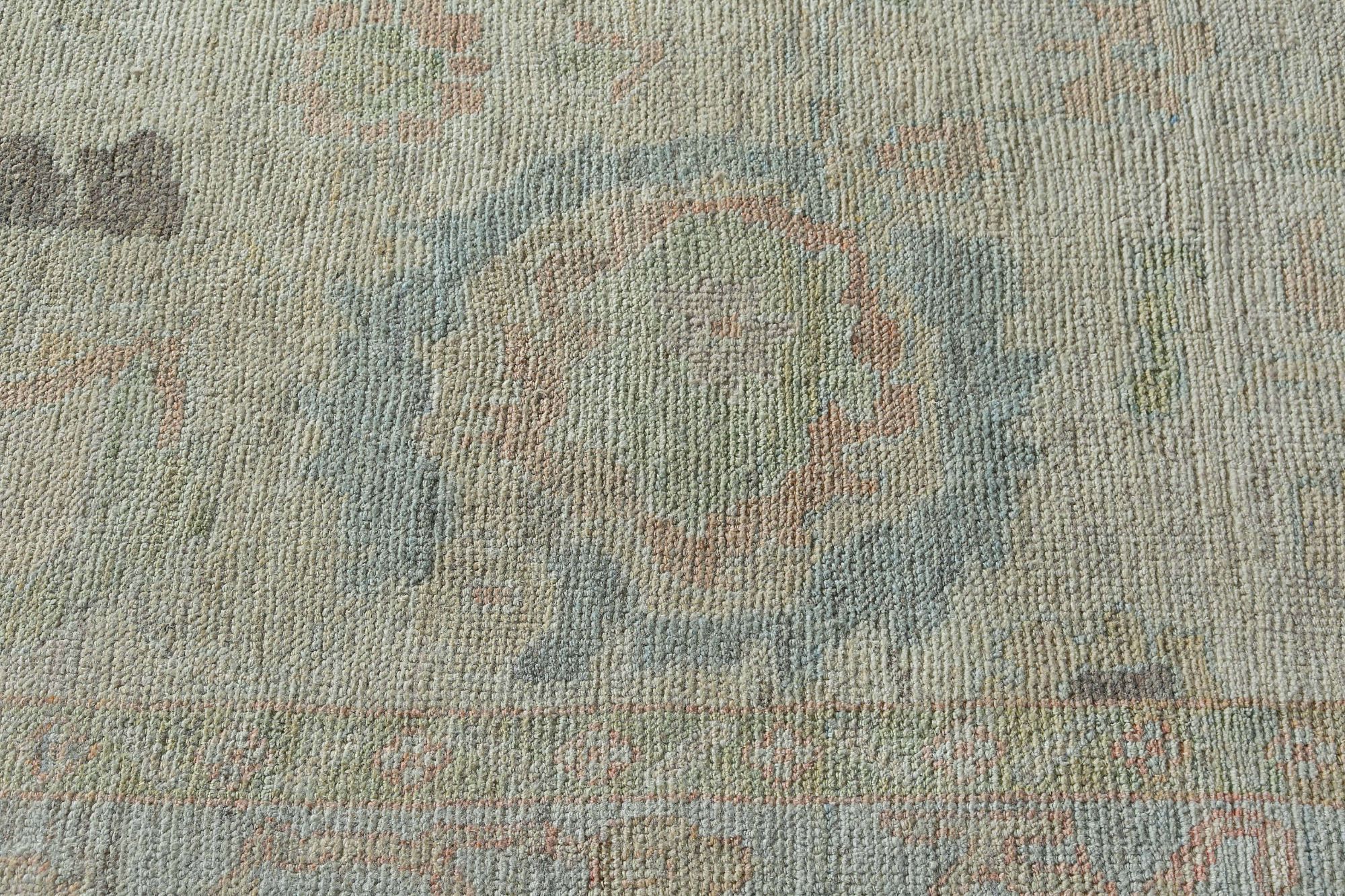 Thumbnail 5 for Turkey Oushak Tribal Rug 95469