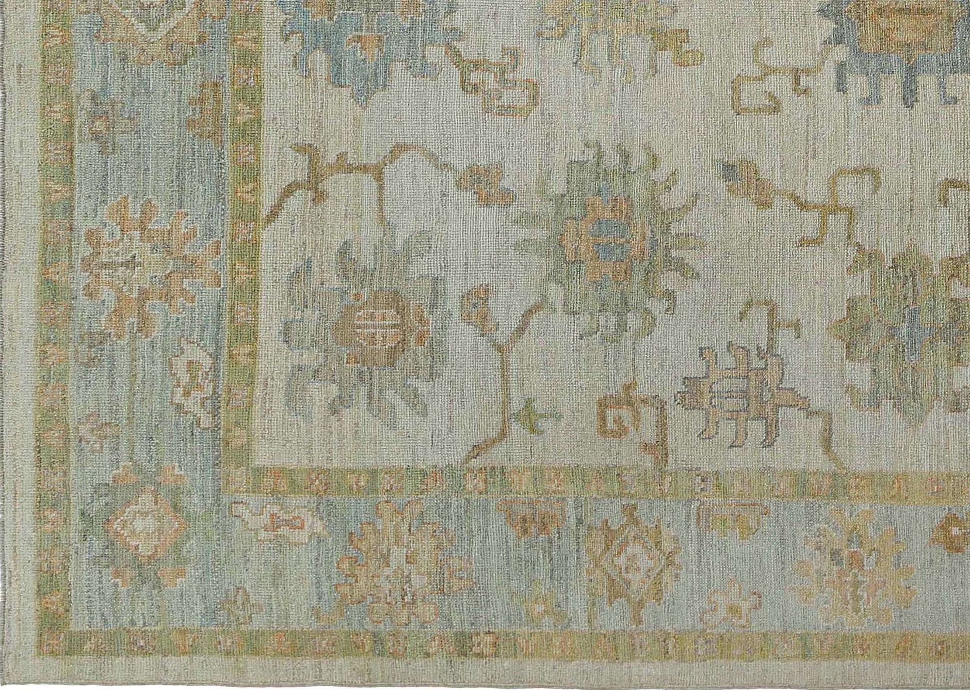 Thumbnail 6 for Turkey Oushak Tribal Rug 95471