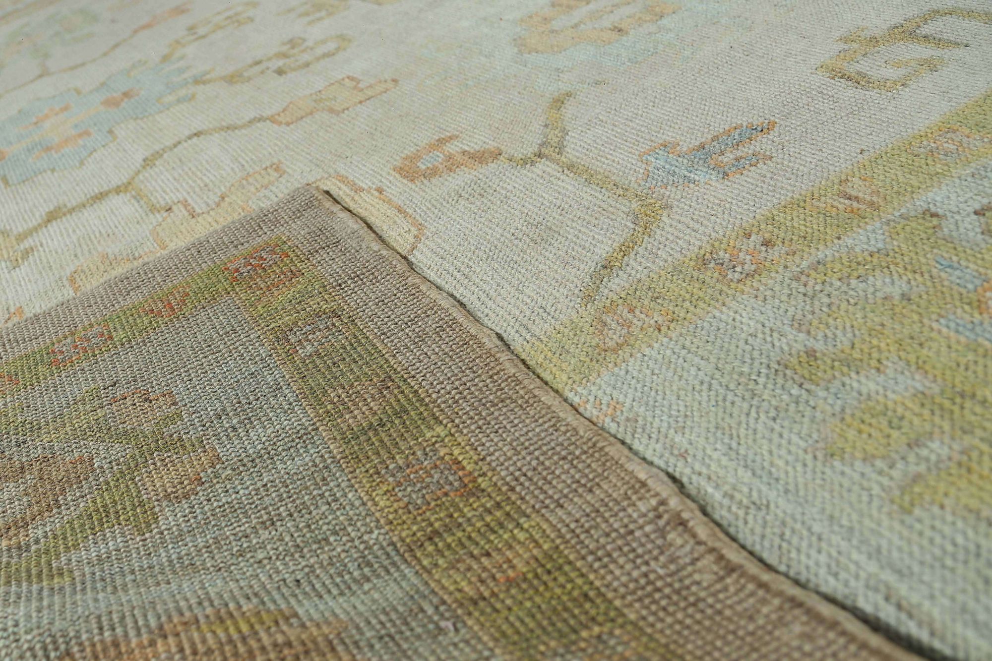 Thumbnail 13 for Turkey Oushak Tribal Rug 95471