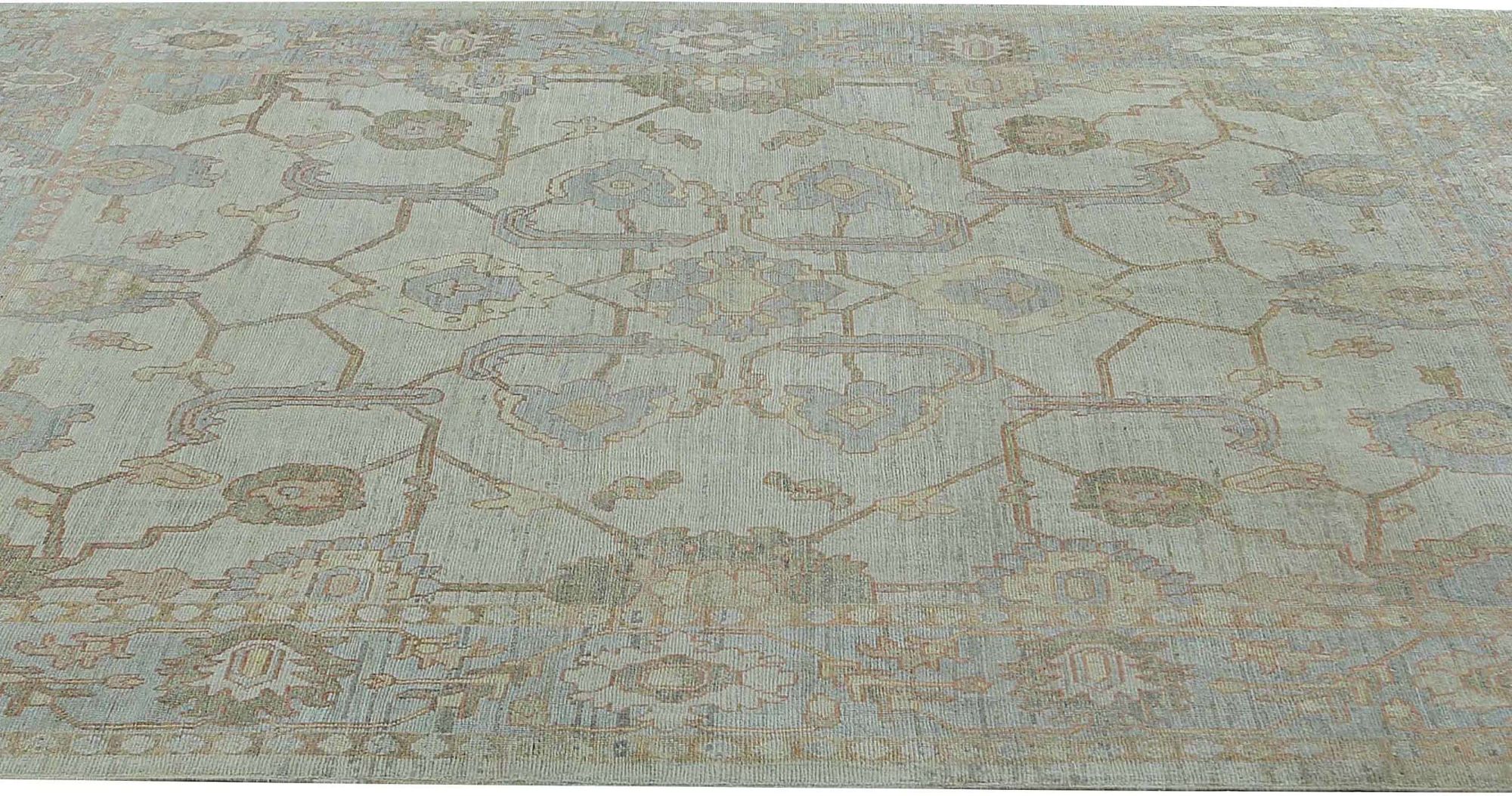 Thumbnail 11 for Turkey Oushak Tribal Rug 95472