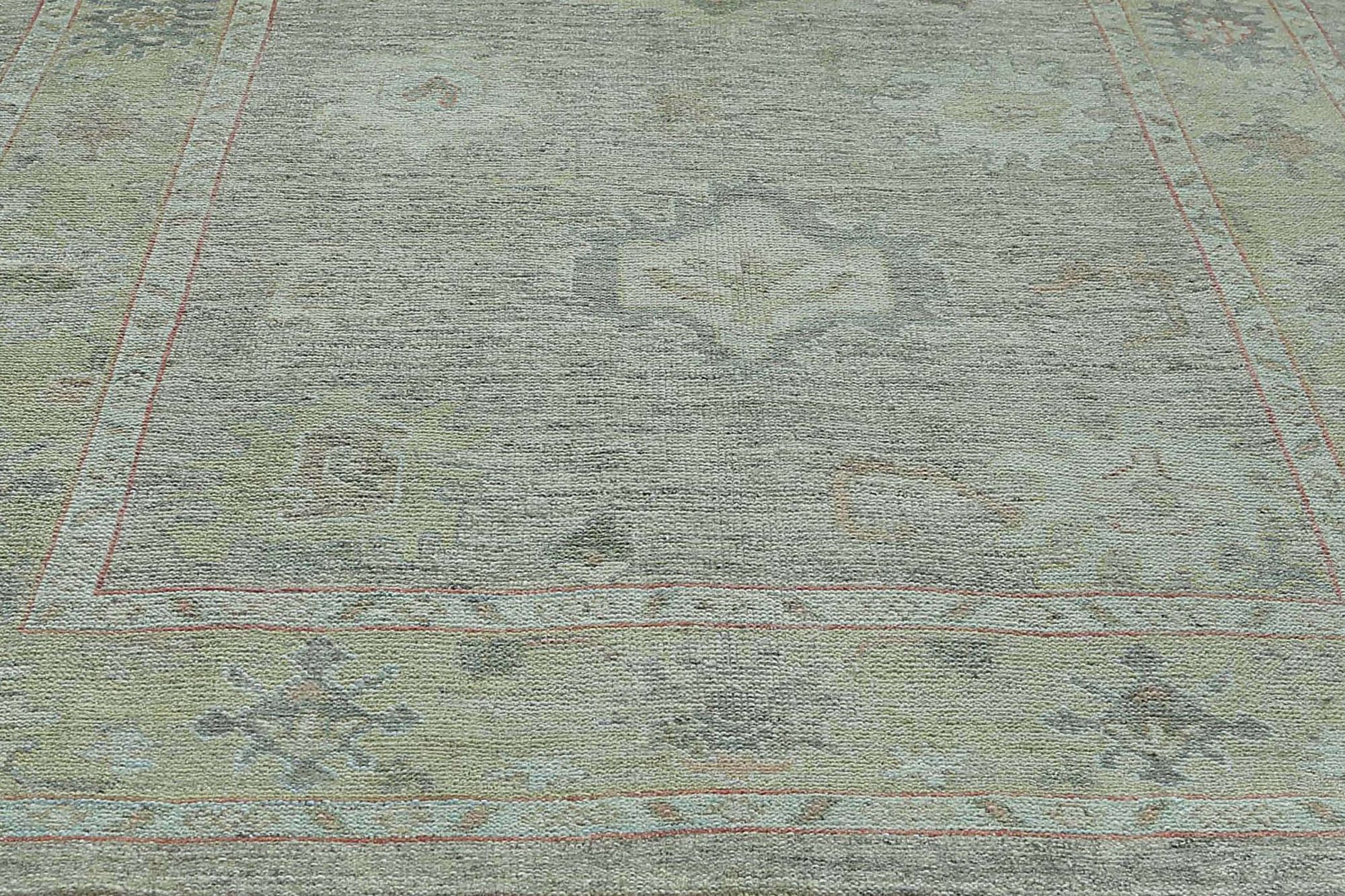 Thumbnail 7 for Turkey Oushak Tribal Rug 95475