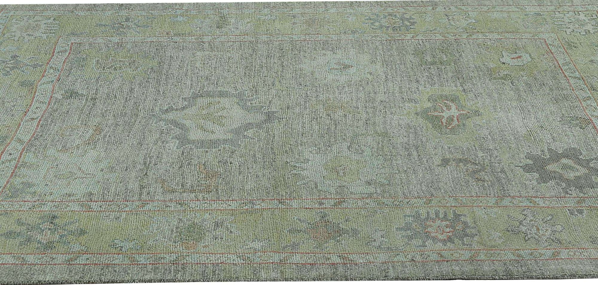 Thumbnail 15 for Turkey Oushak Tribal Rug 95475