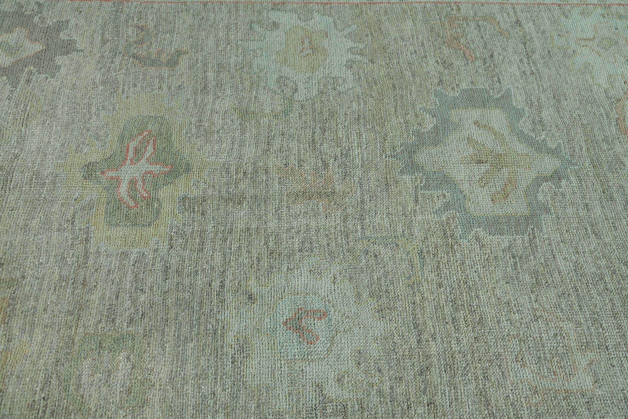 Thumbnail 4 for Turkey Oushak Tribal Rug 95475