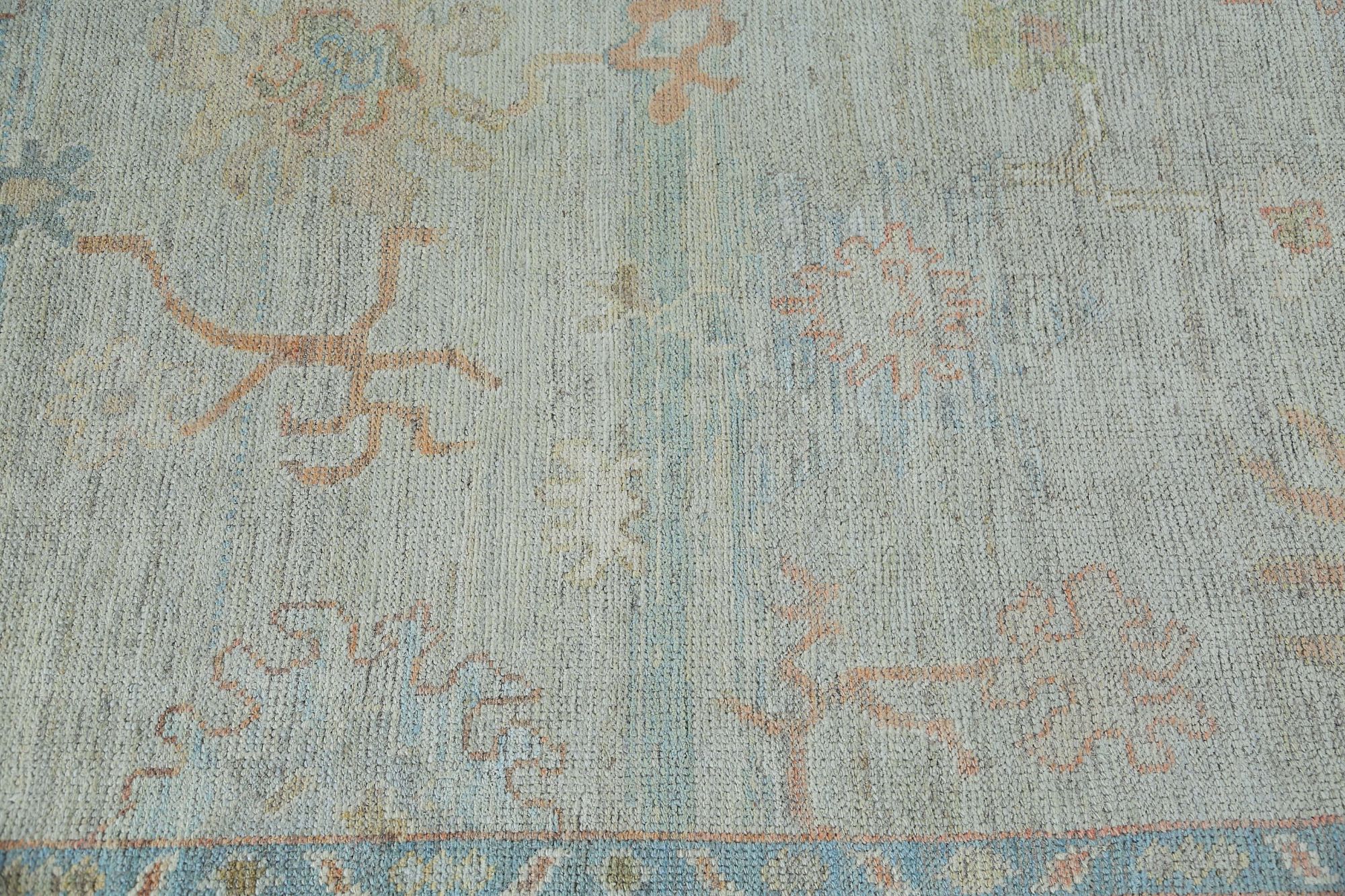 Thumbnail 3 for Turkey Oushak Tribal Rug 95477