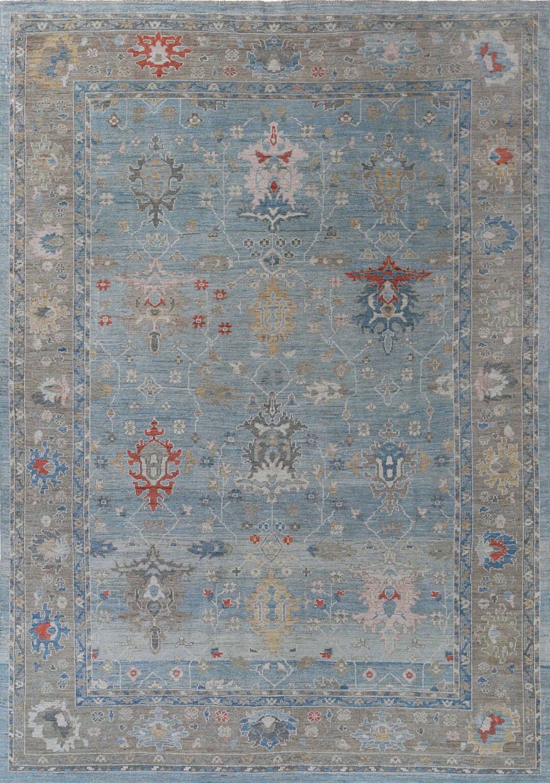 Thumbnail 13 for Turkey Sultanabad Tribal Rug 95478