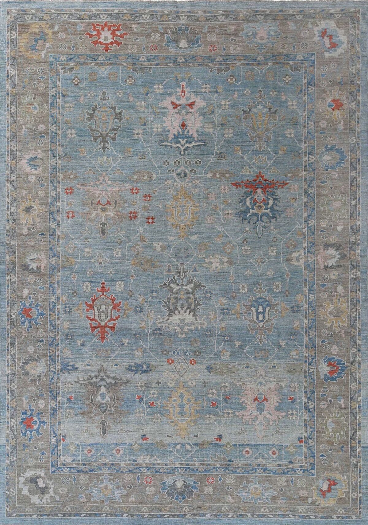 Thumbnail 11 for Turkey Sultanabad Tribal Rug 95478