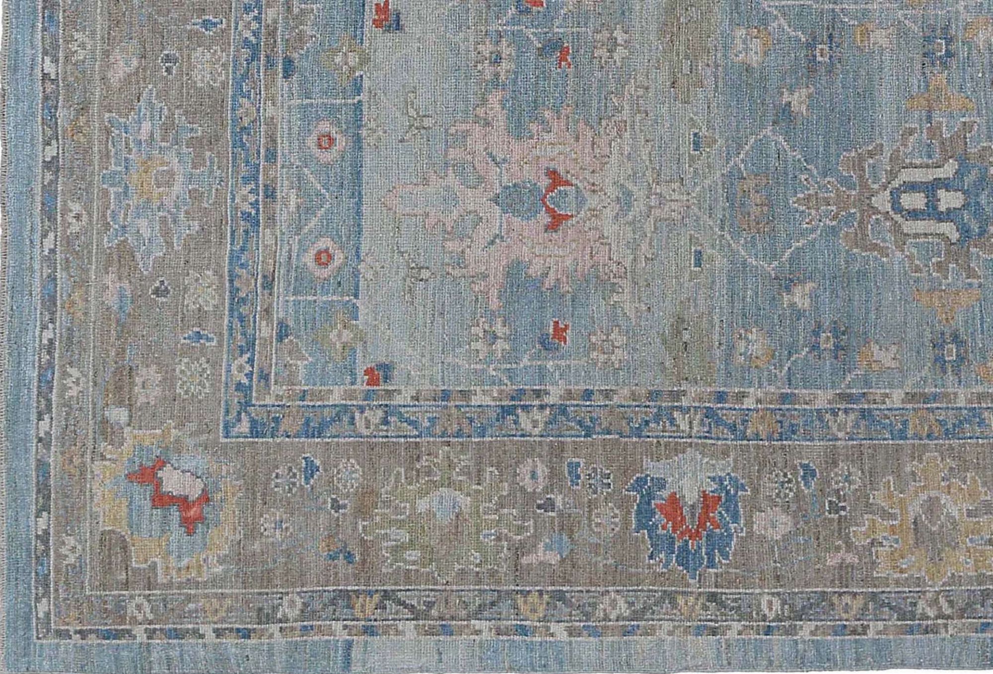 Thumbnail 8 for Turkey Sultanabad Tribal Rug 95478