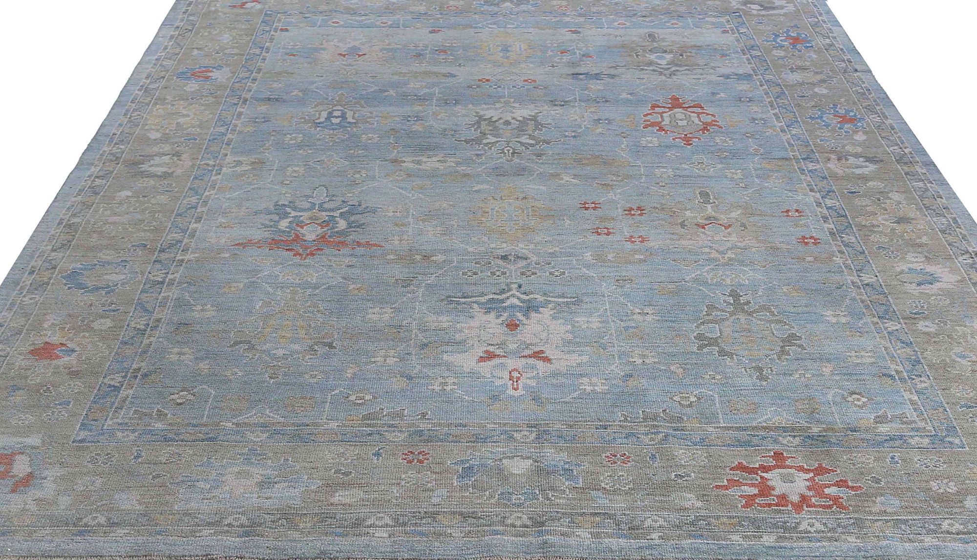 Thumbnail 10 for Turkey Sultanabad Tribal Rug 95478