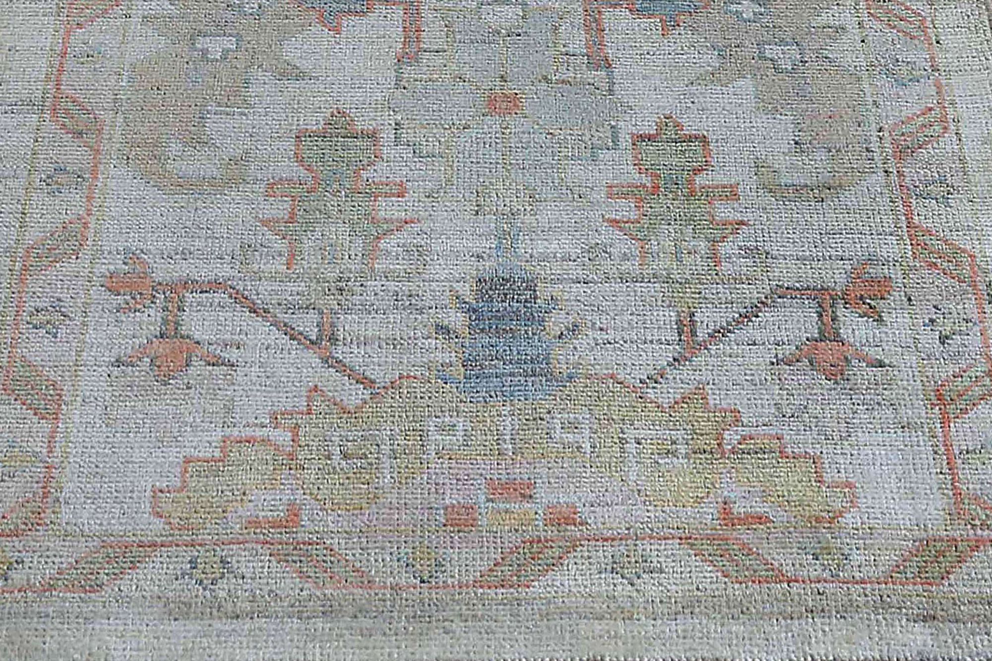 Thumbnail 6 for Turkey Oushak Tribal Rug 95485