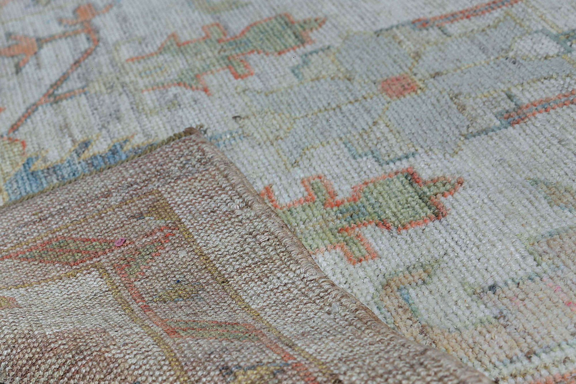 Thumbnail 13 for Turkey Oushak Tribal Rug 95485