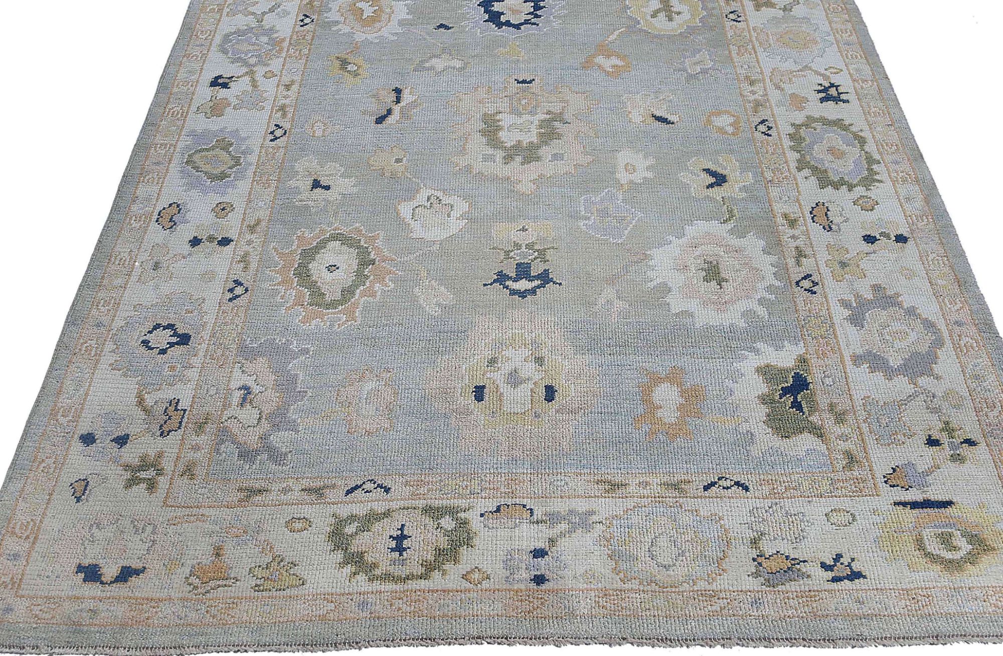 Thumbnail 11 for Turkey Oushak Tribal Rug 95495