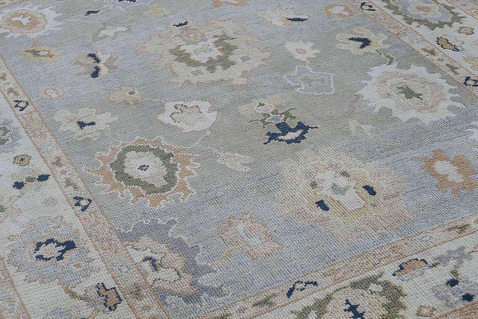 Thumbnail 10 for Turkey Oushak Tribal Rug 95495