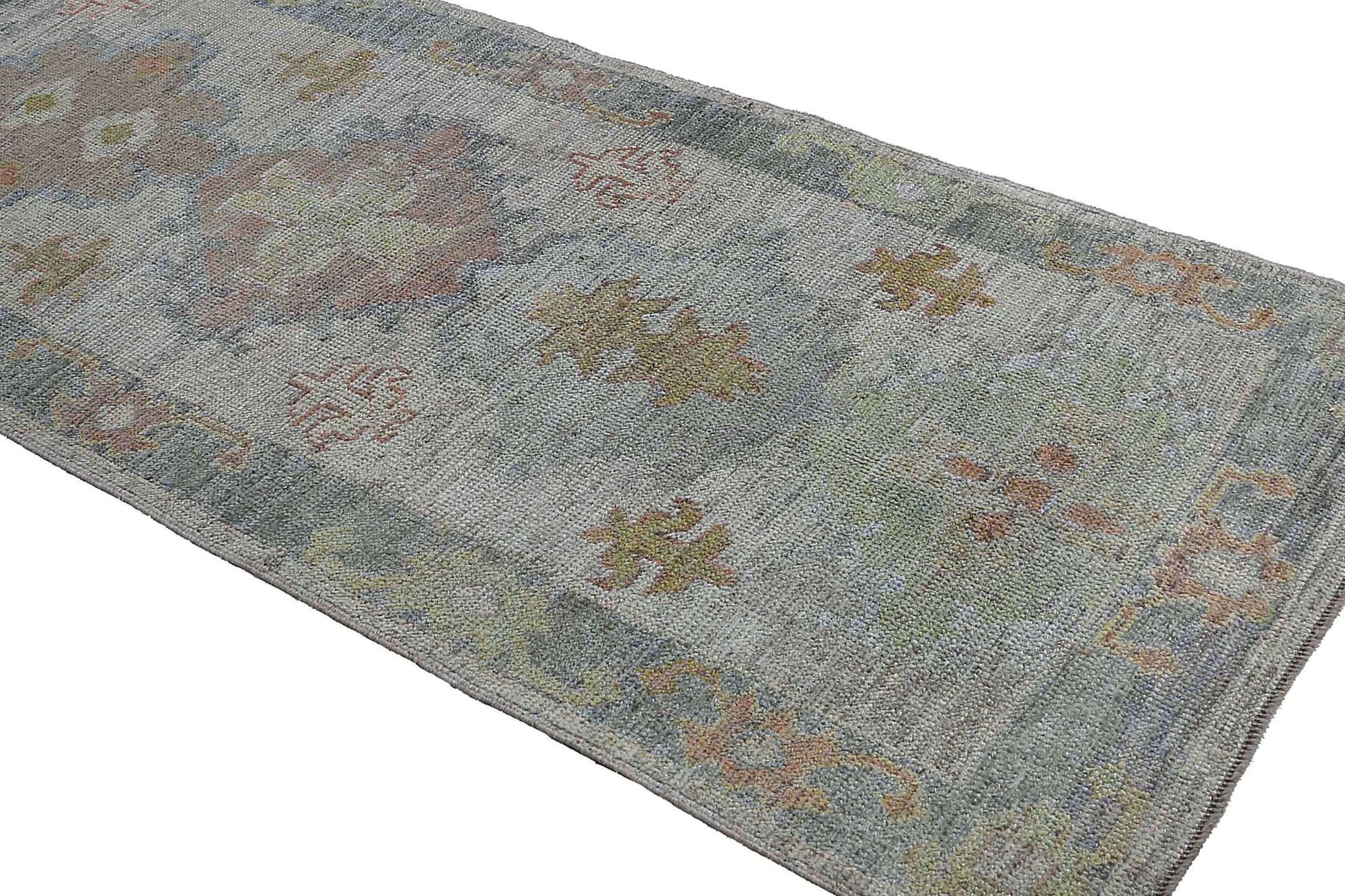 Thumbnail 15 for Turkey Oushak Tribal Rug 95499