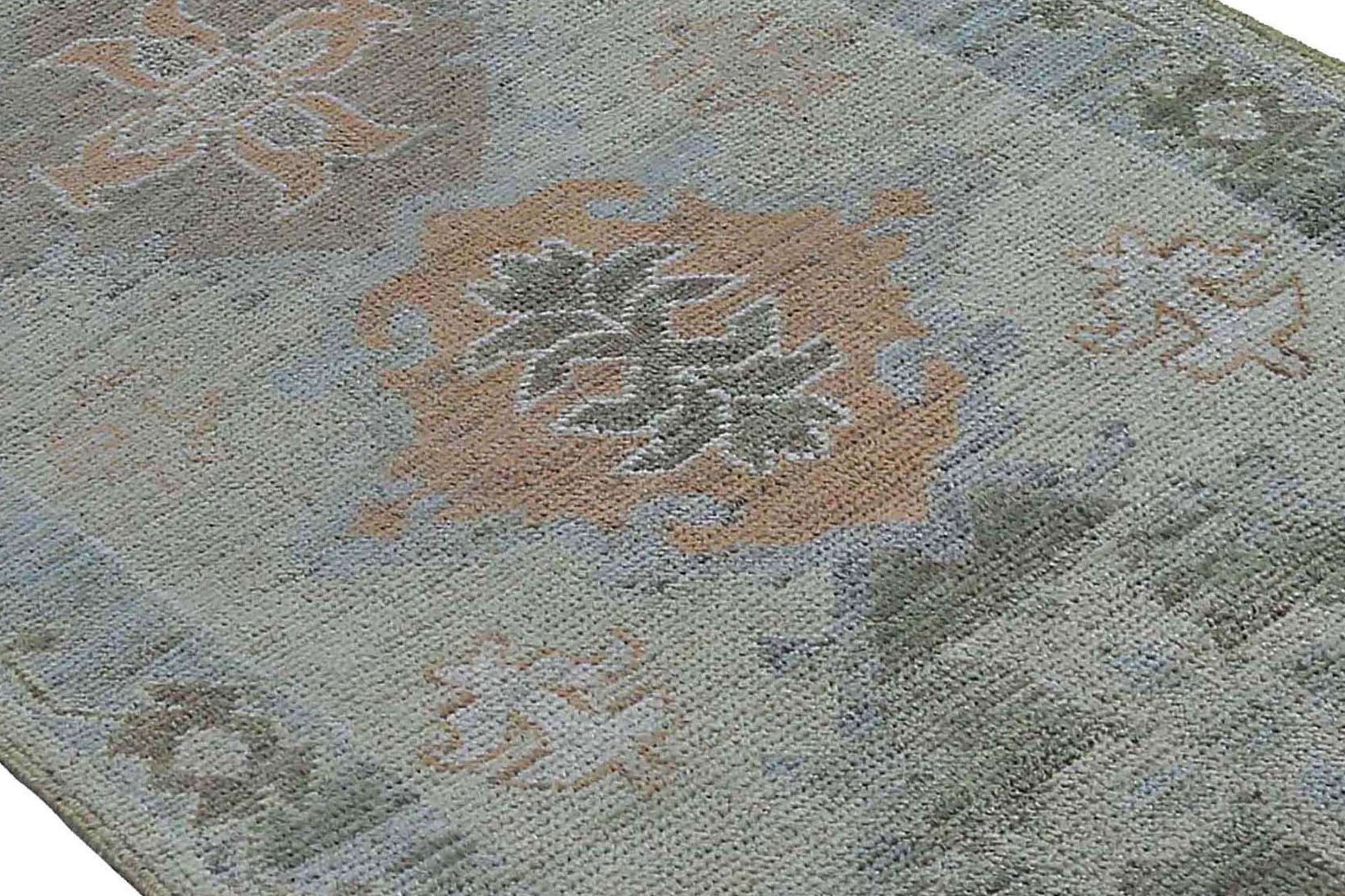 Thumbnail 14 for Turkey Oushak Tribal Rug 95500