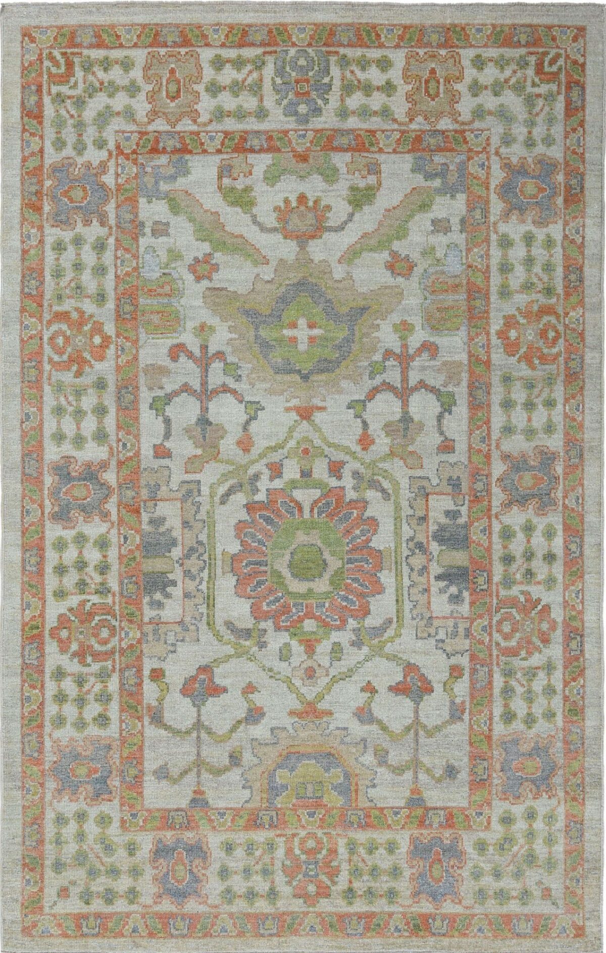 Thumbnail 11 for Turkey Sultanabad Tribal Rug 95510
