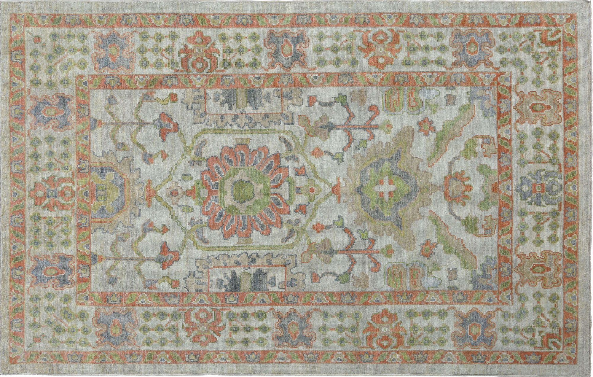 Thumbnail 4 for Turkey Sultanabad Tribal Rug 95510