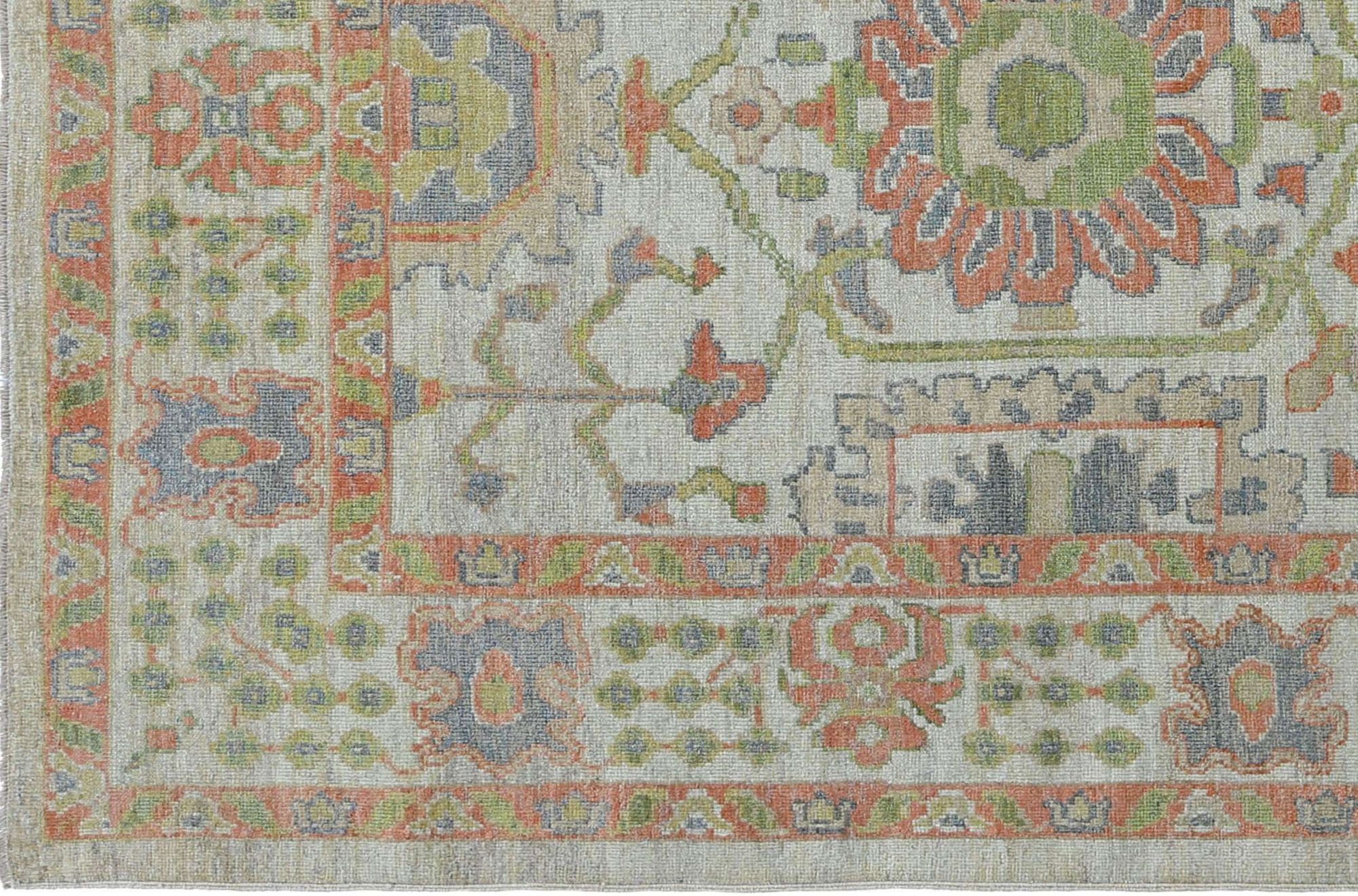 Thumbnail 8 for Turkey Sultanabad Tribal Rug 95510