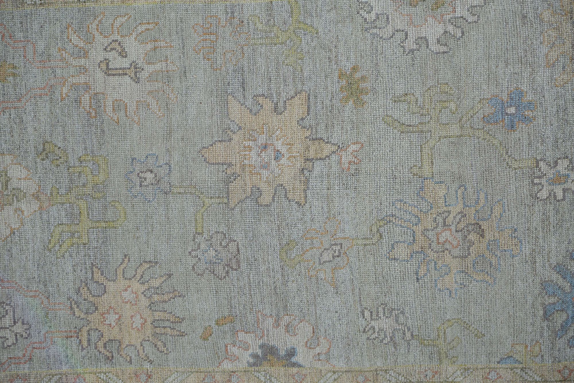 Thumbnail 4 for Turkey Oushak Tribal Rug 95514