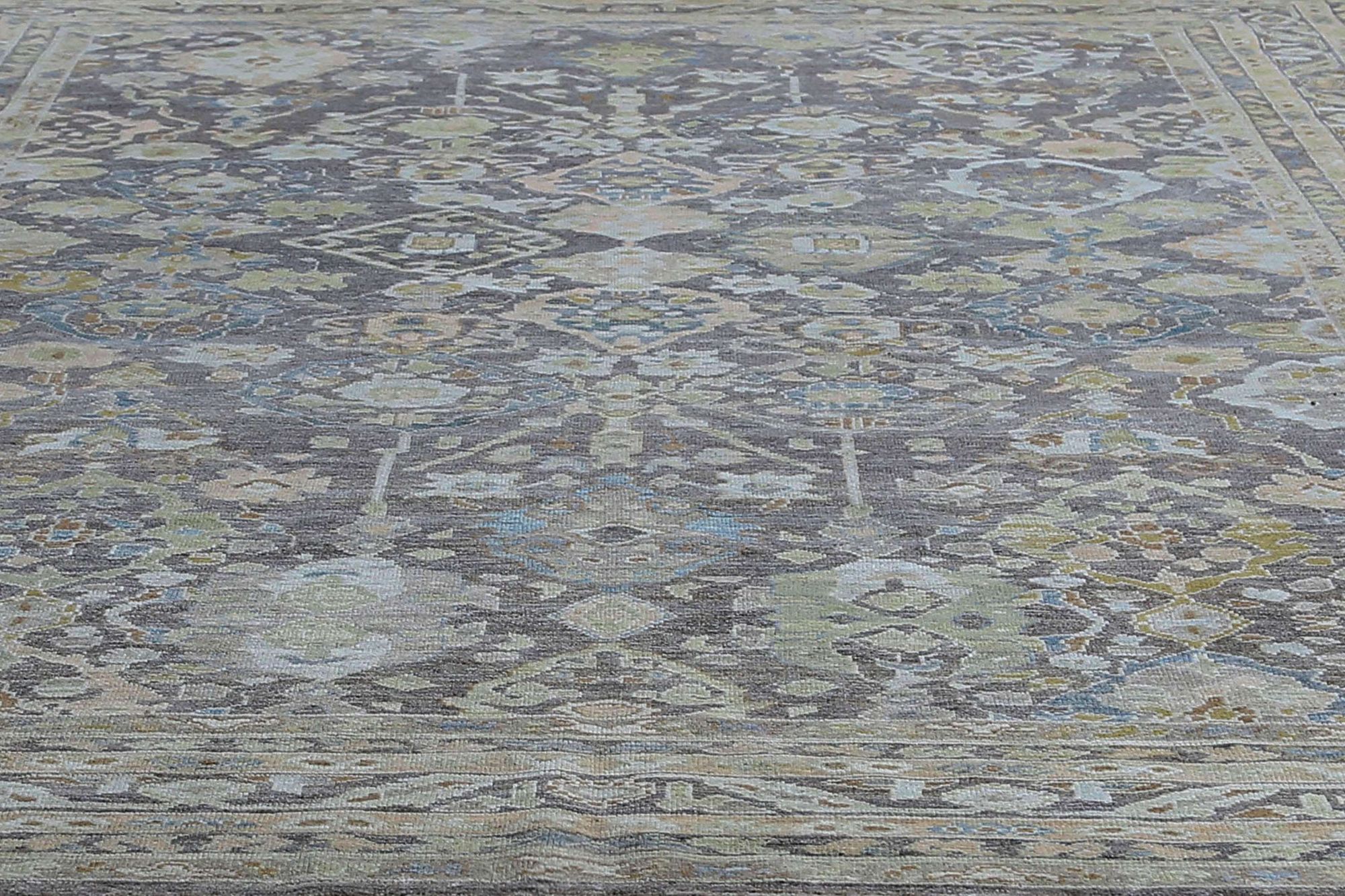 Thumbnail 13 for Turkey Sultanabad Tribal Rug 95520