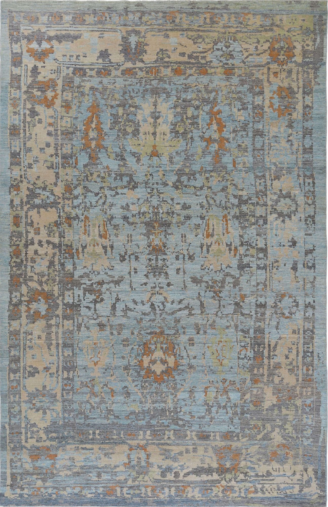 Thumbnail 10 for Turkey Sultanabad Tribal Rug 95526