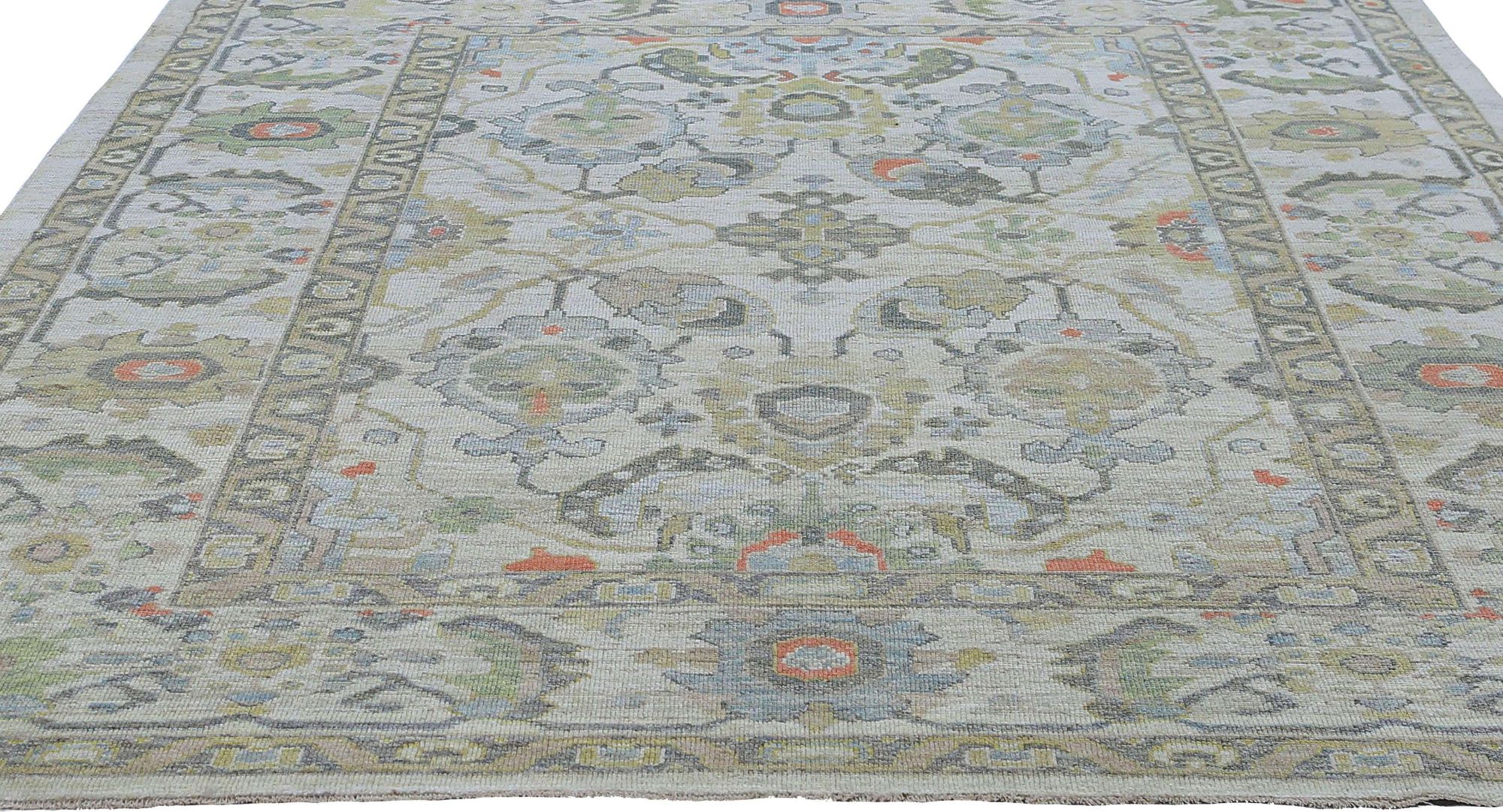 Thumbnail 8 for Turkey Sultanabad Tribal Rug 95527