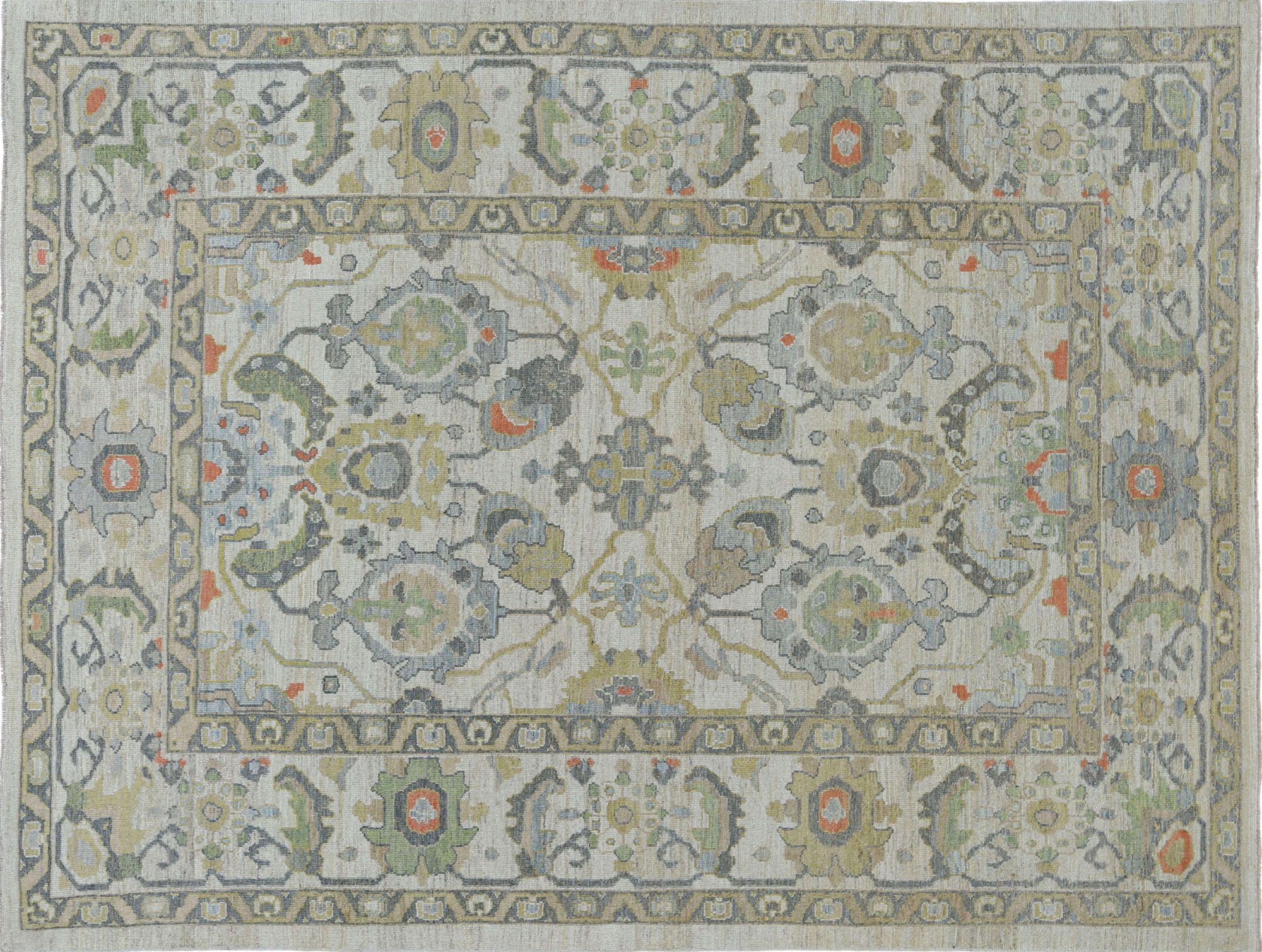 Thumbnail 6 for Turkey Sultanabad Tribal Rug 95527