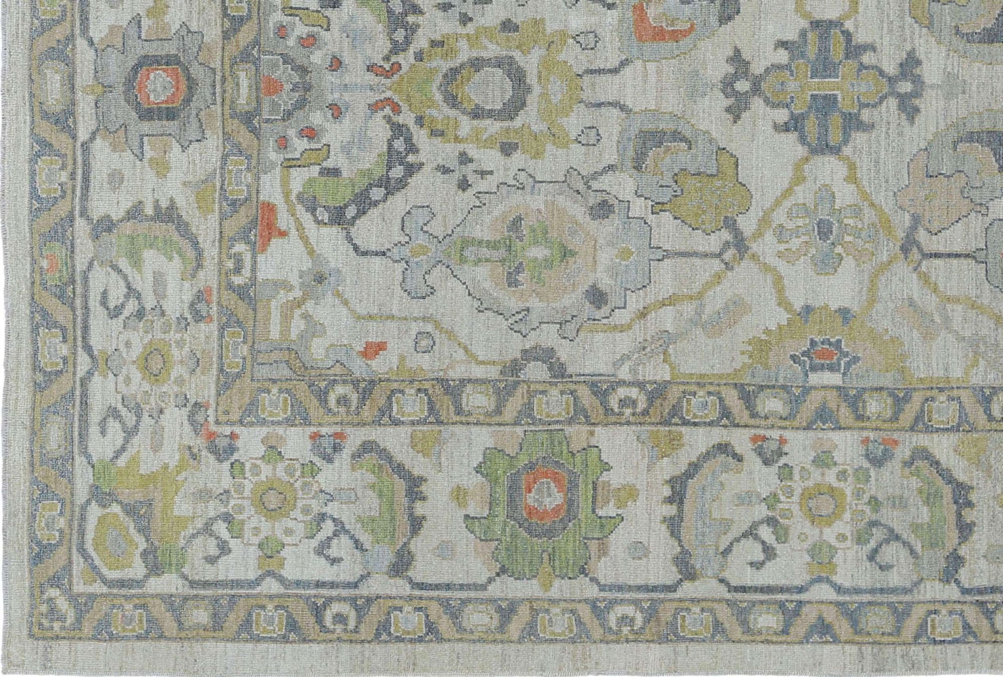 Thumbnail 10 for Turkey Sultanabad Tribal Rug 95528