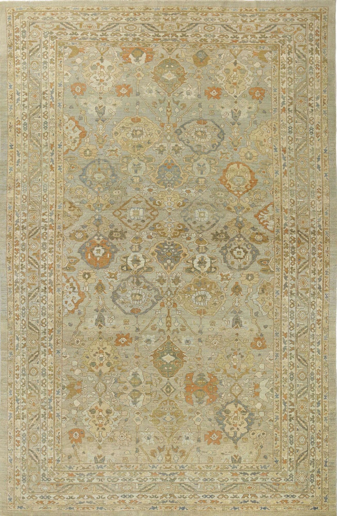 Thumbnail 3 for Turkey Sultanabad Tribal Rug 95546