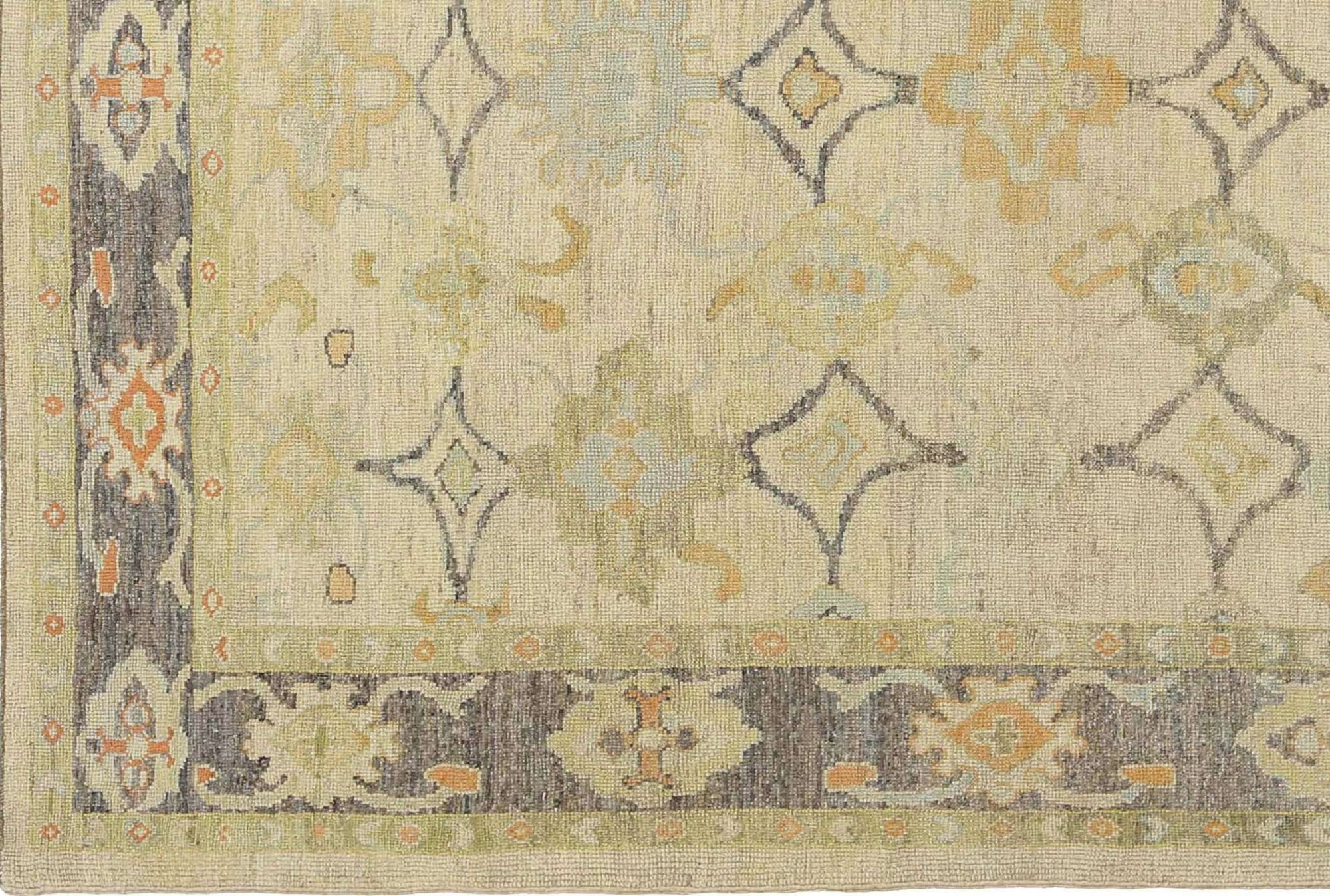 Thumbnail 8 for Turkey Oushak Tribal Rug 95564