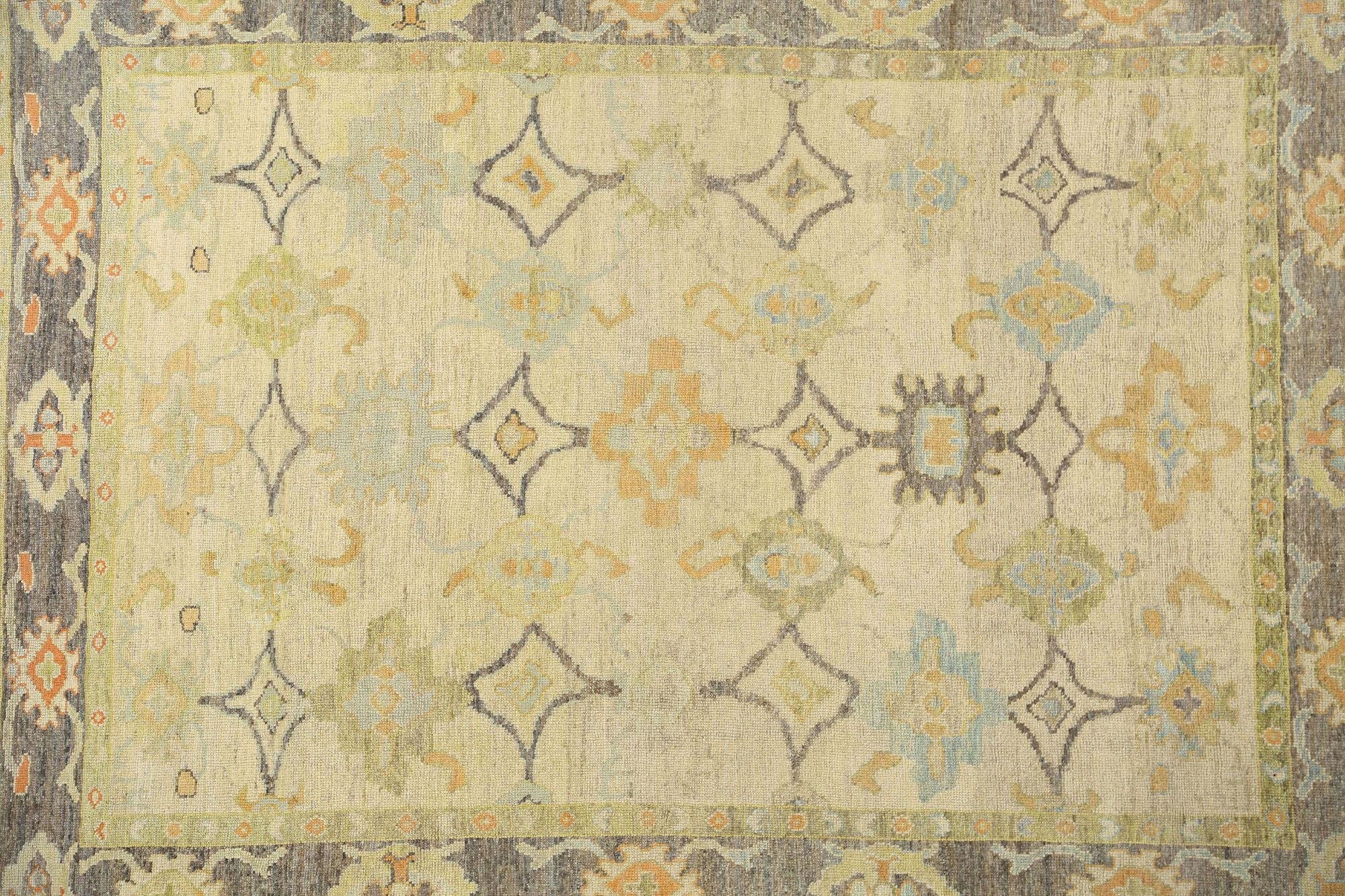 Thumbnail 4 for Turkey Oushak Tribal Rug 95564