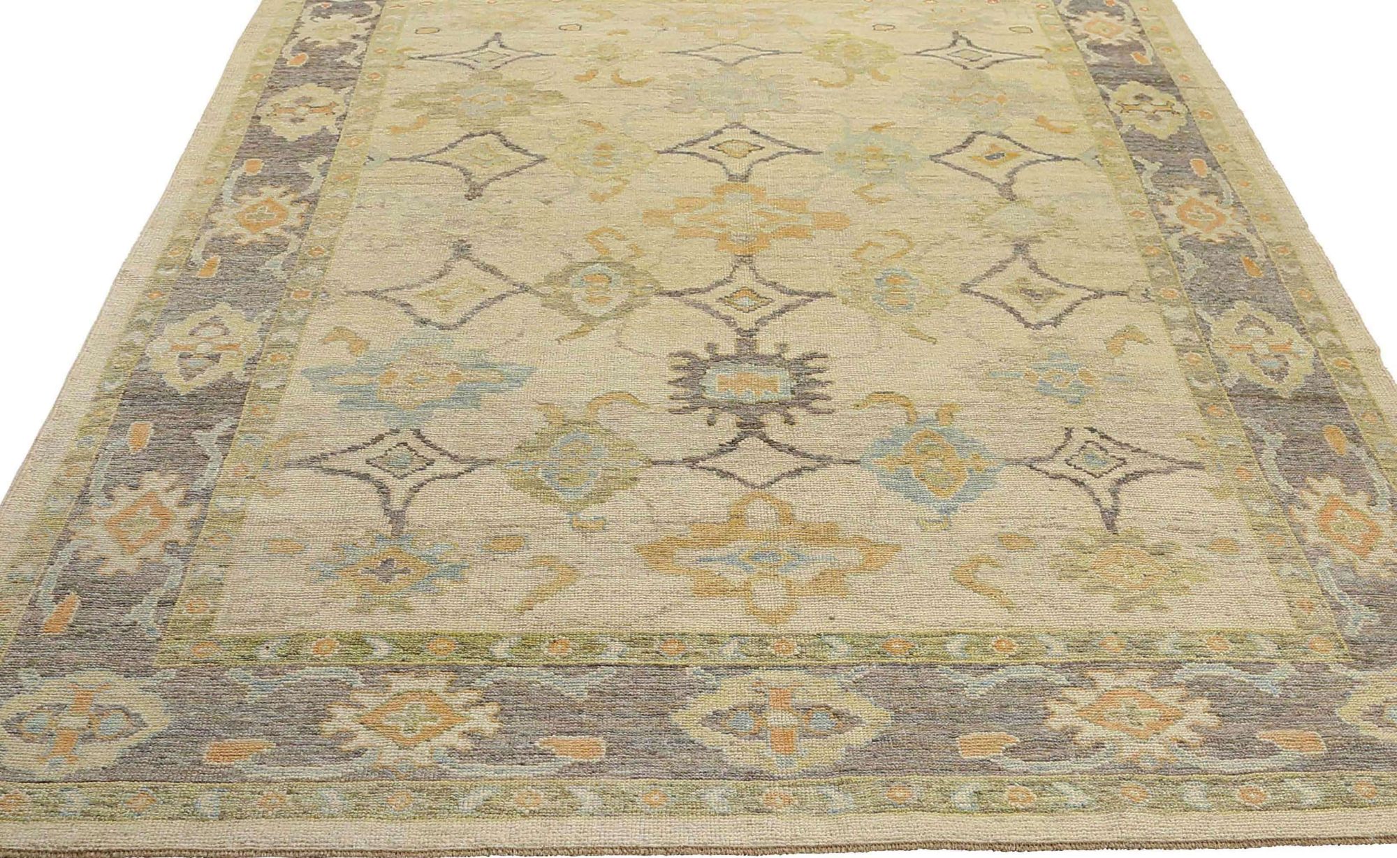 Thumbnail 13 for Turkey Oushak Tribal Rug 95564