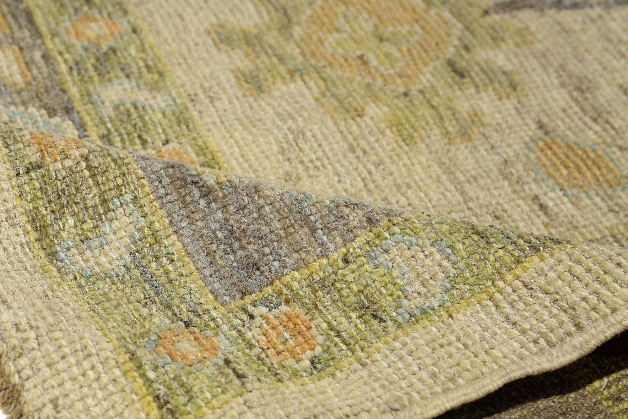 Thumbnail 15 for Turkey Oushak Tribal Rug 95564