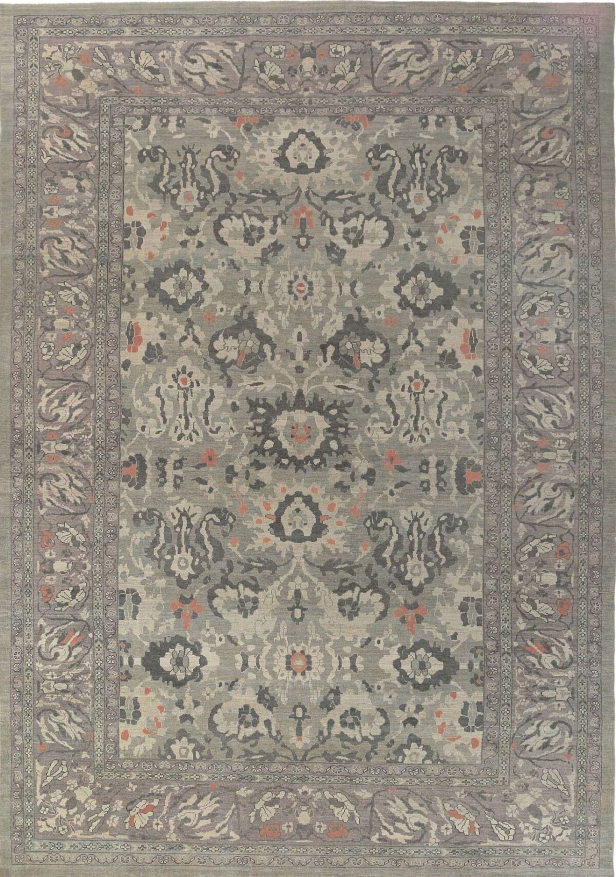 Thumbnail 14 for Turkey Sultanabad Tribal Rug 95575