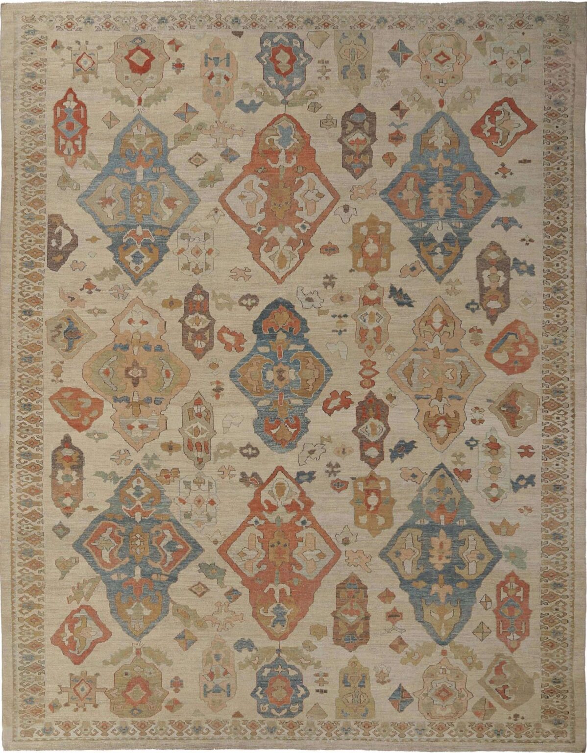 Thumbnail 10 for Turkey Sultanabad Tribal Rug 95579