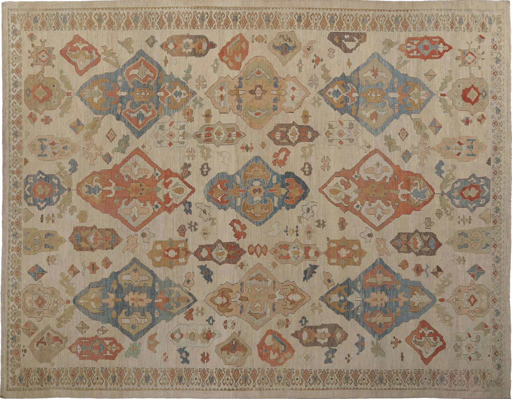 Thumbnail 2 for Turkey Sultanabad Tribal Rug 95579