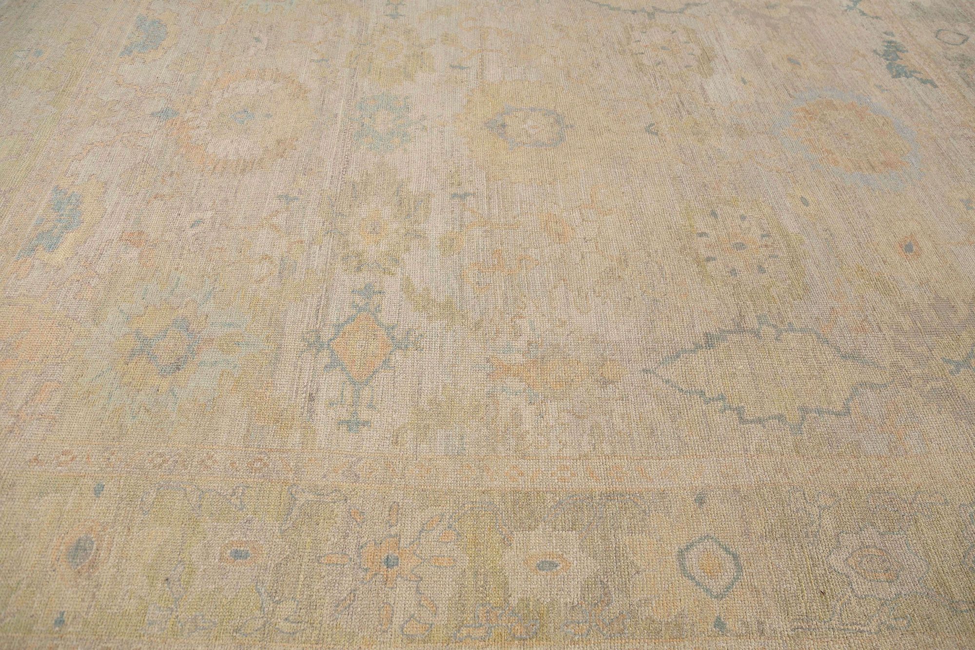 Thumbnail 4 for Turkey Oushak Tribal Rug 95580