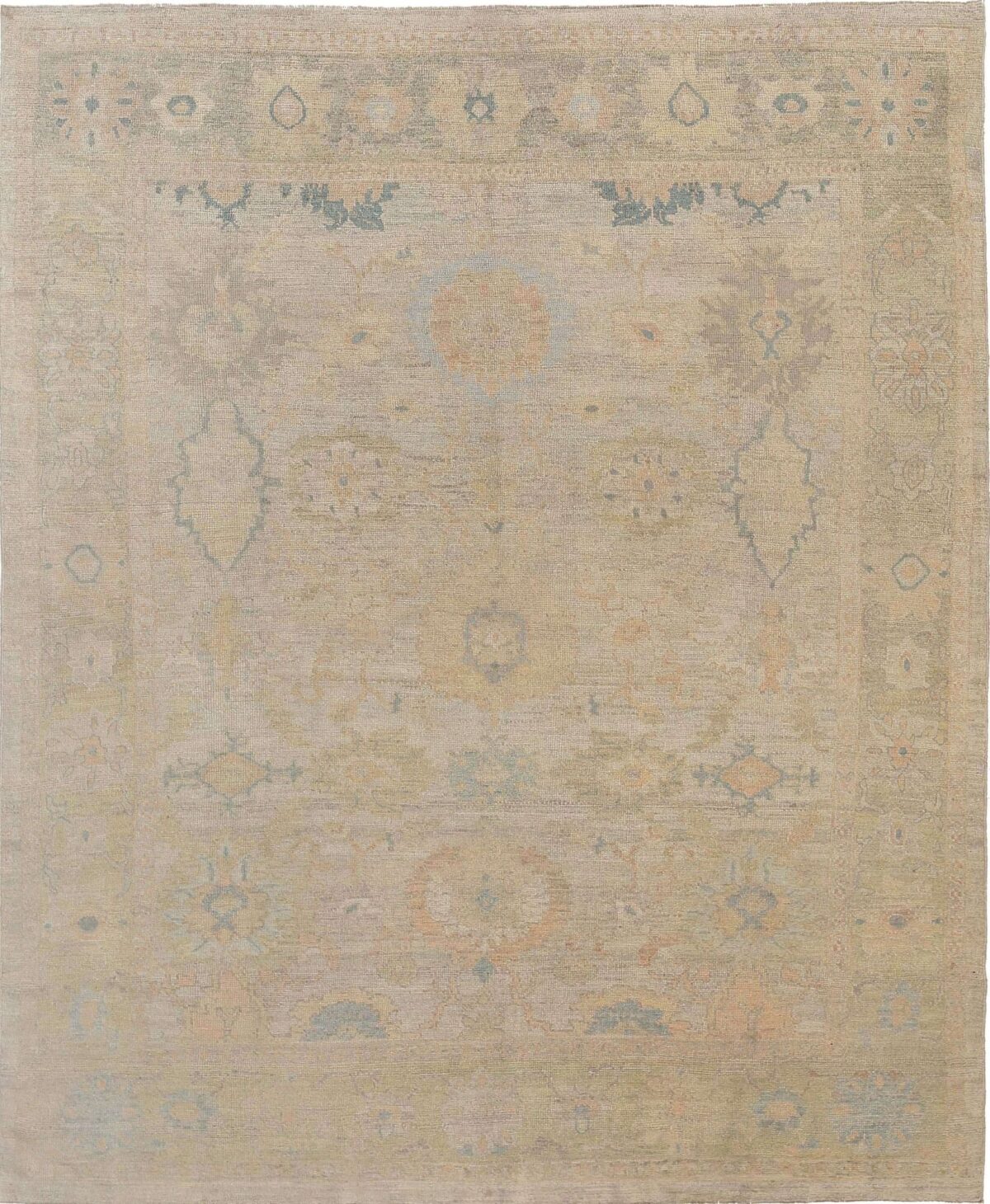 Thumbnail 13 for Turkey Oushak Tribal Rug 95580