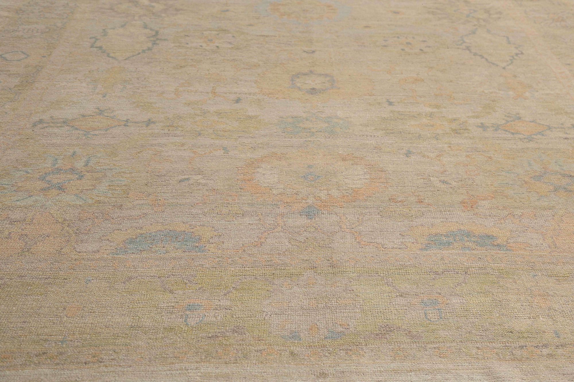 Thumbnail 8 for Turkey Oushak Tribal Rug 95580