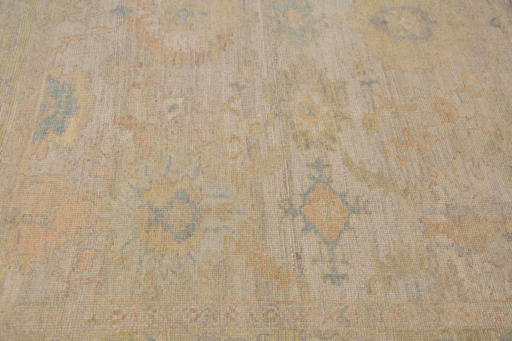 Thumbnail 5 for Turkey Oushak Tribal Rug 95580