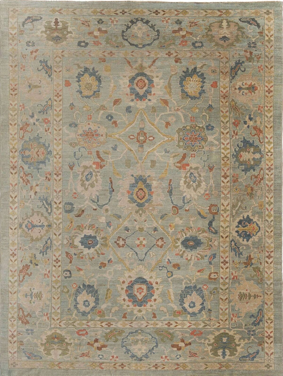 Thumbnail 14 for Turkey Sultanabad Tribal Rug 95582