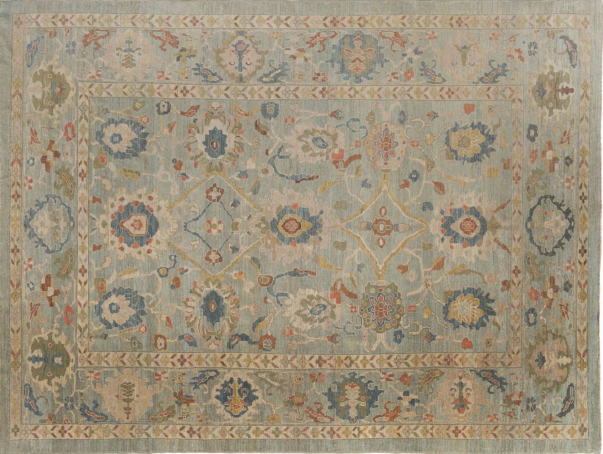 Thumbnail 3 for Turkey Sultanabad Tribal Rug 95582