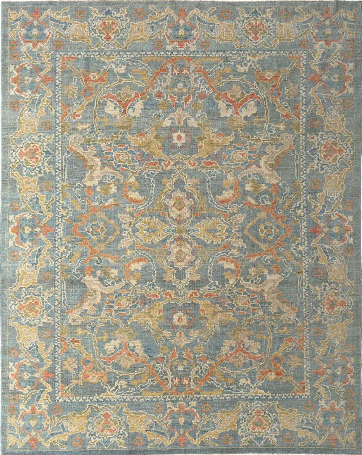 Thumbnail 10 for Turkey Sultanabad Tribal Rug 95584