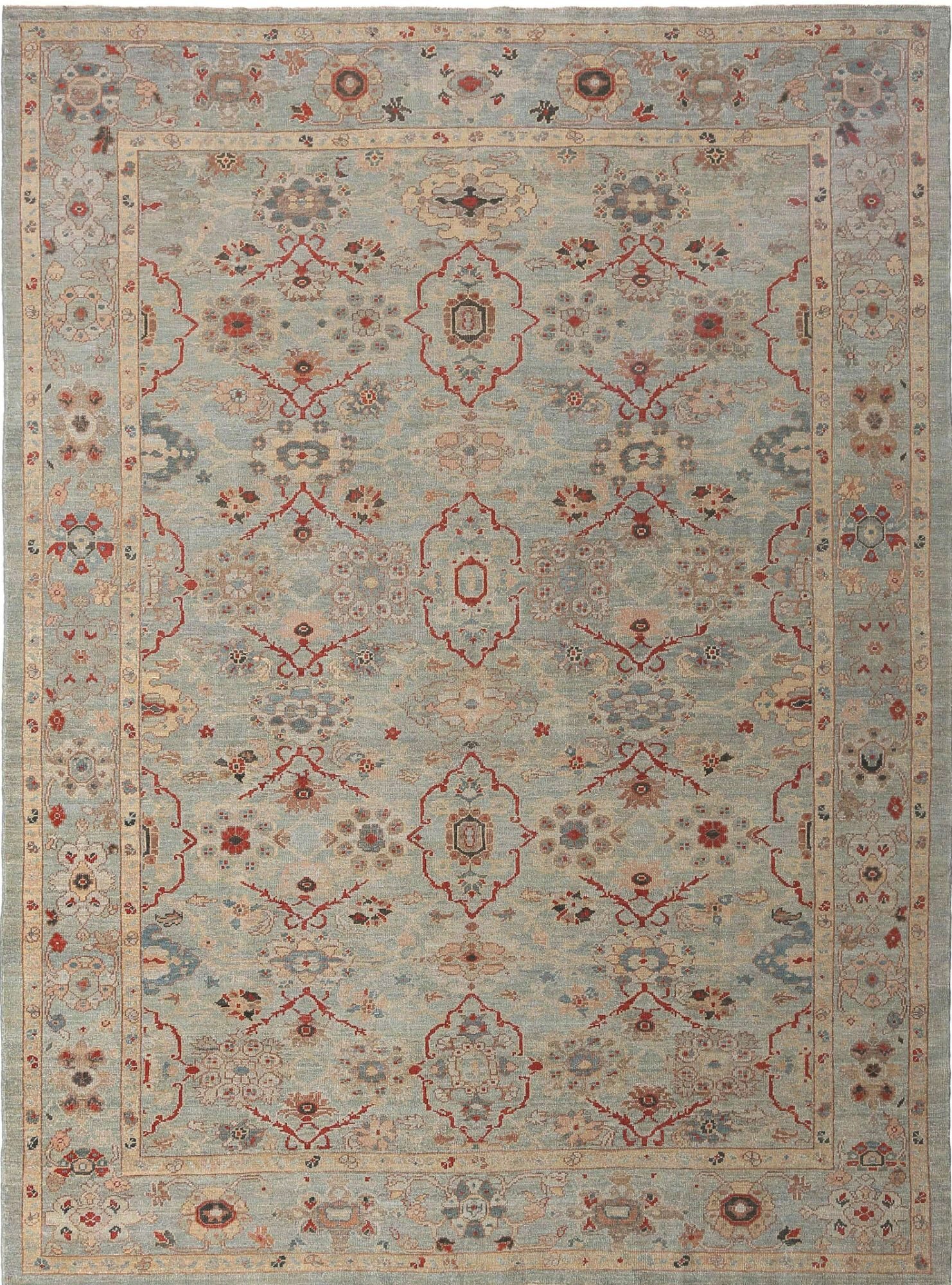 Thumbnail 2 for Turkey Sultanabad Tribal Rug 95595